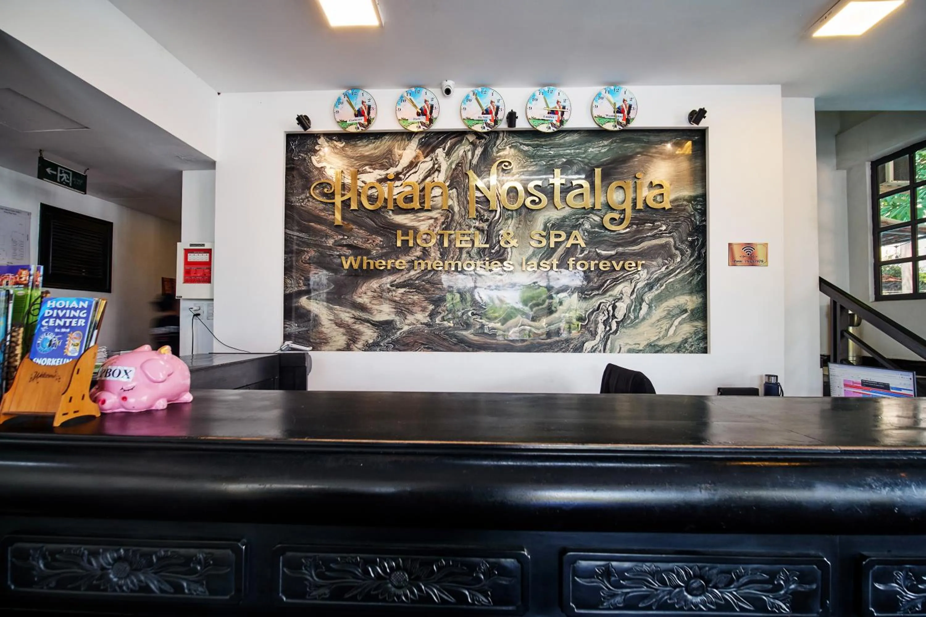 Property logo or sign in Hoian Nostalgia Hotel