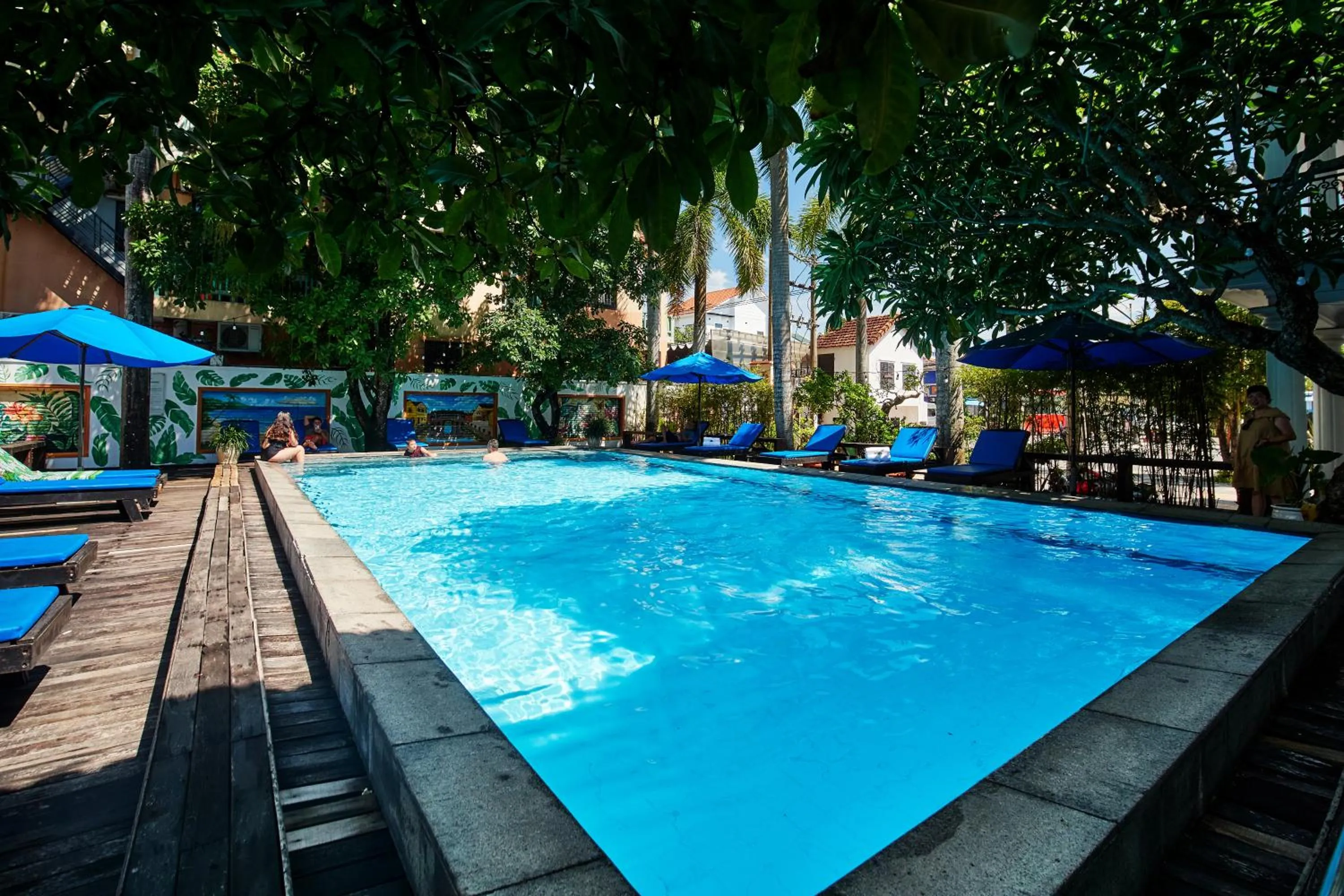 Swimming pool in Hoian Nostalgia Hotel