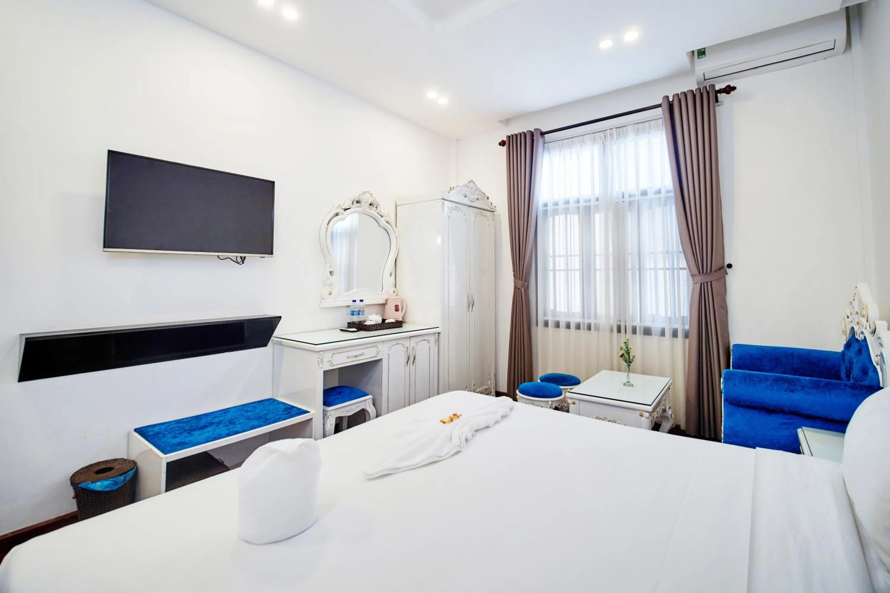 Bedroom, Bed in Hoian Nostalgia Hotel