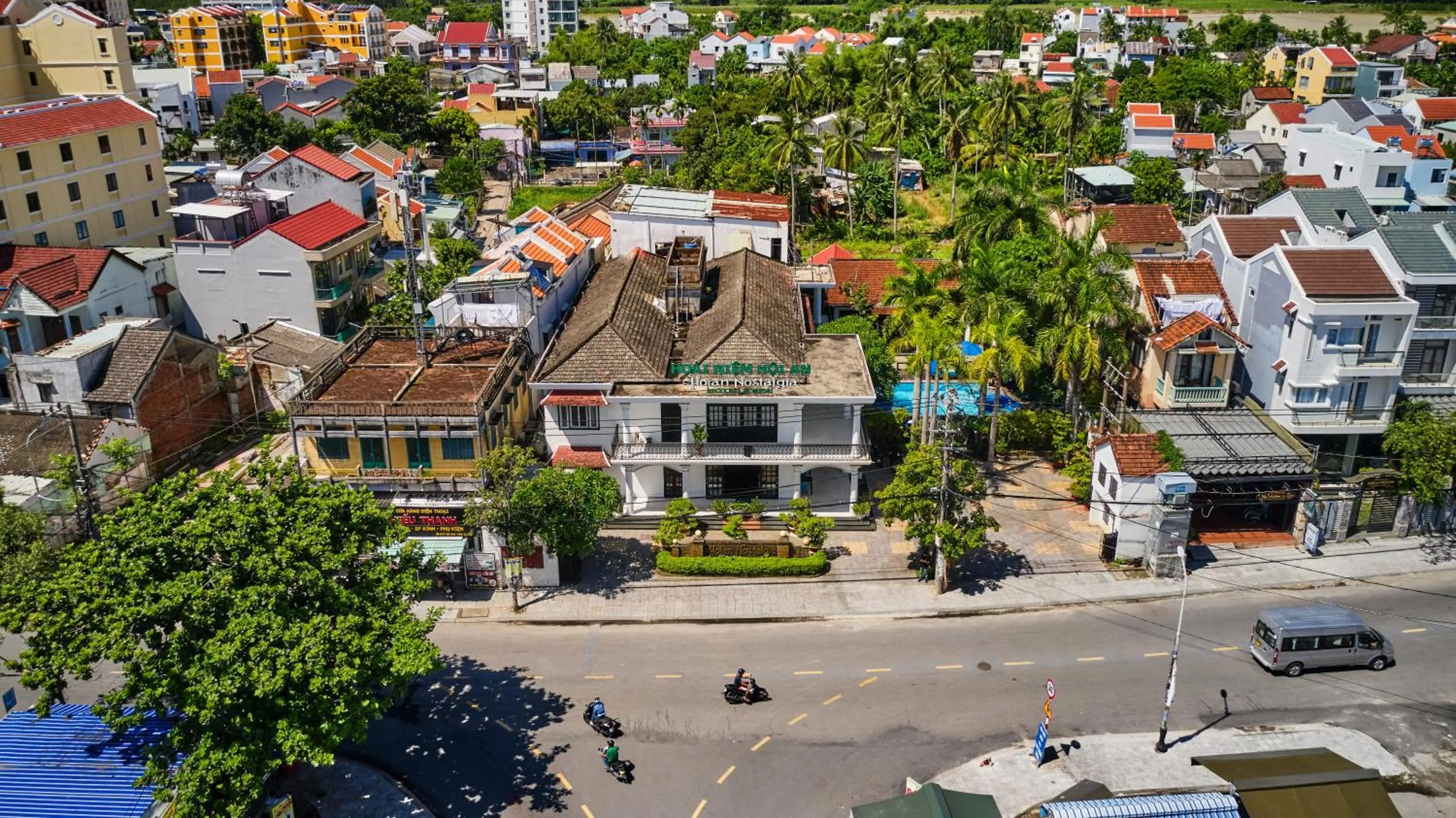 Property building in Hoian Nostalgia Hotel