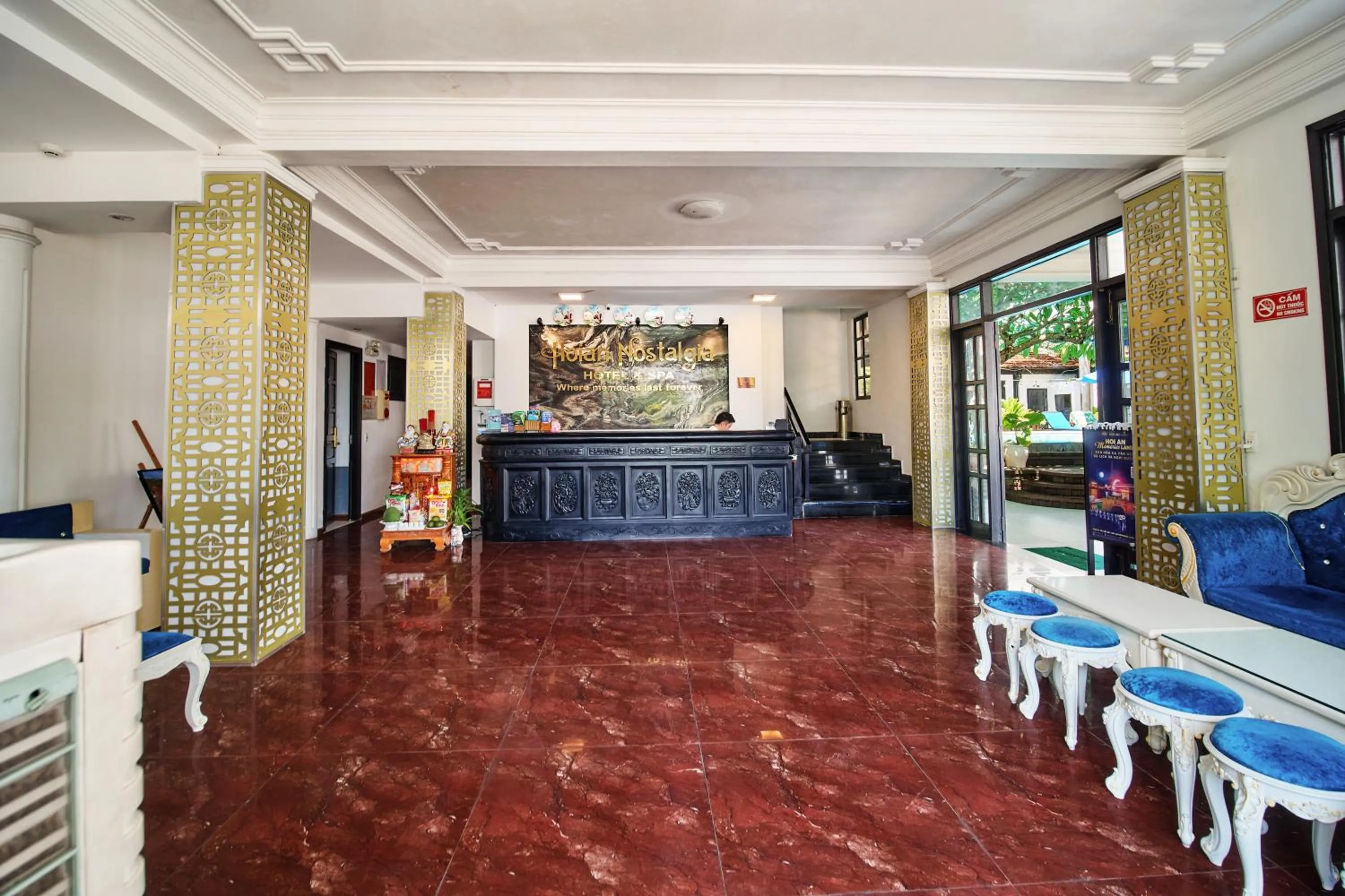 Lobby or reception in Hoian Nostalgia Hotel