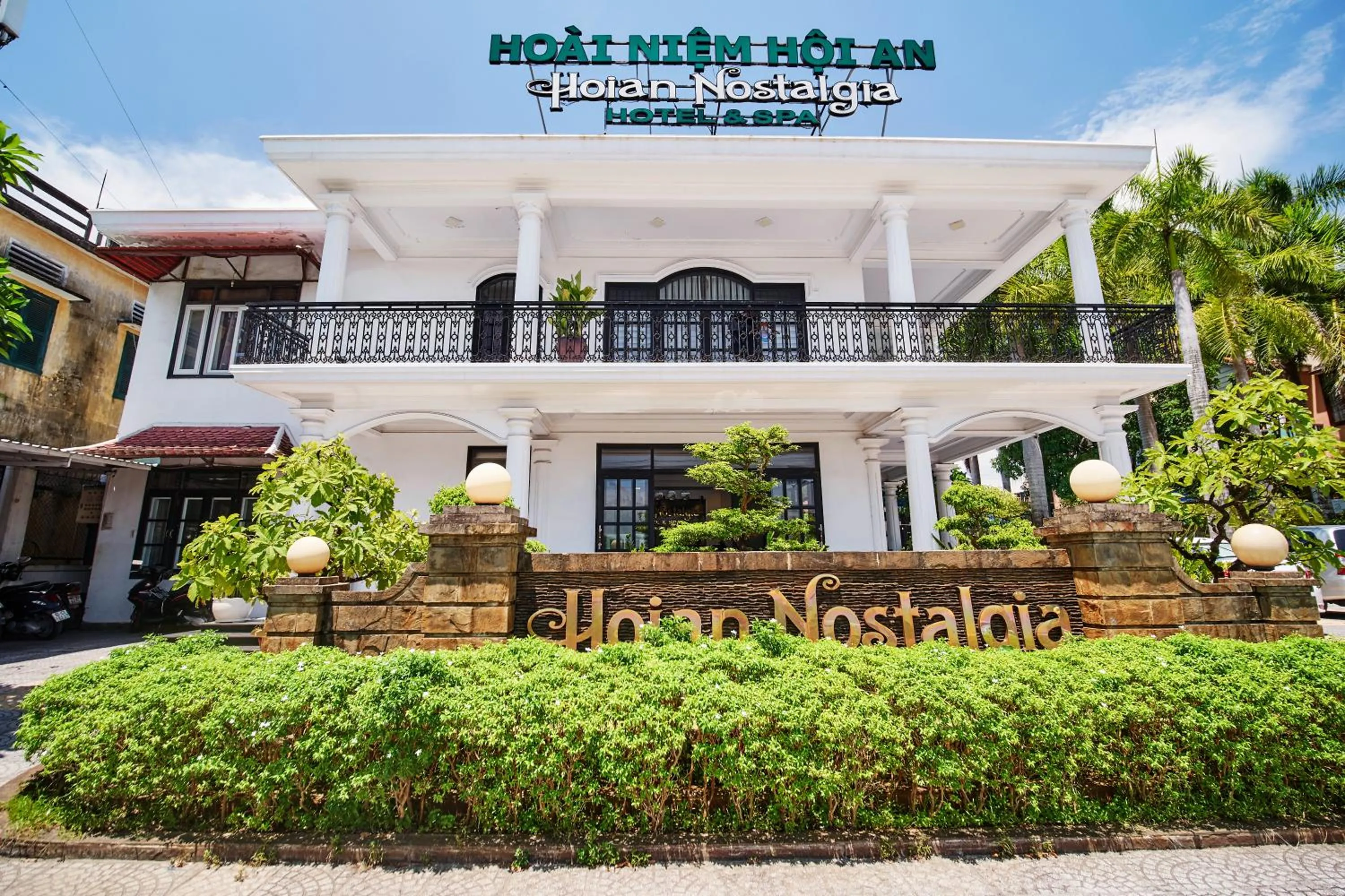Facade/entrance in Hoian Nostalgia Hotel