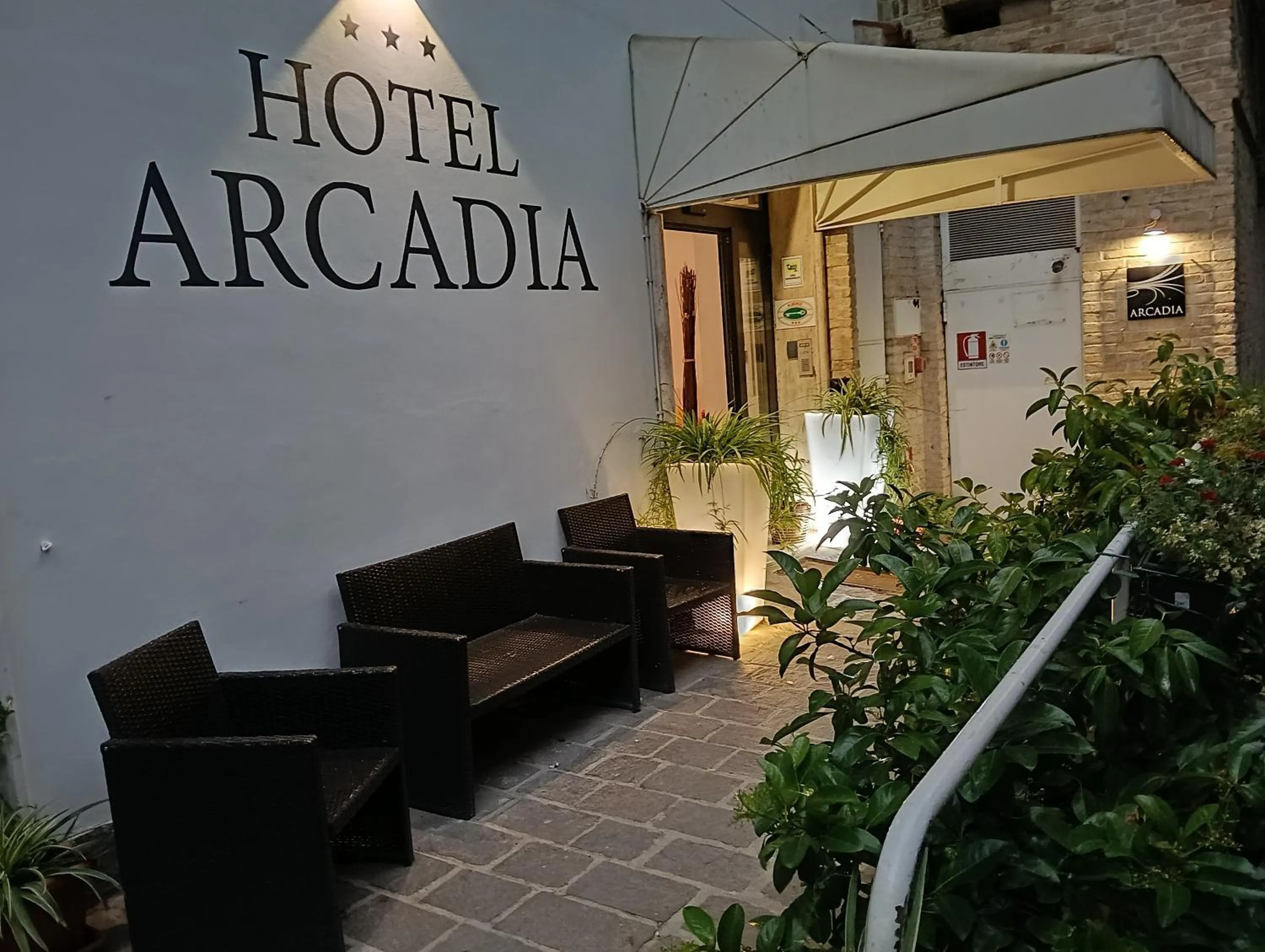 Property building in Hotel Arcadia