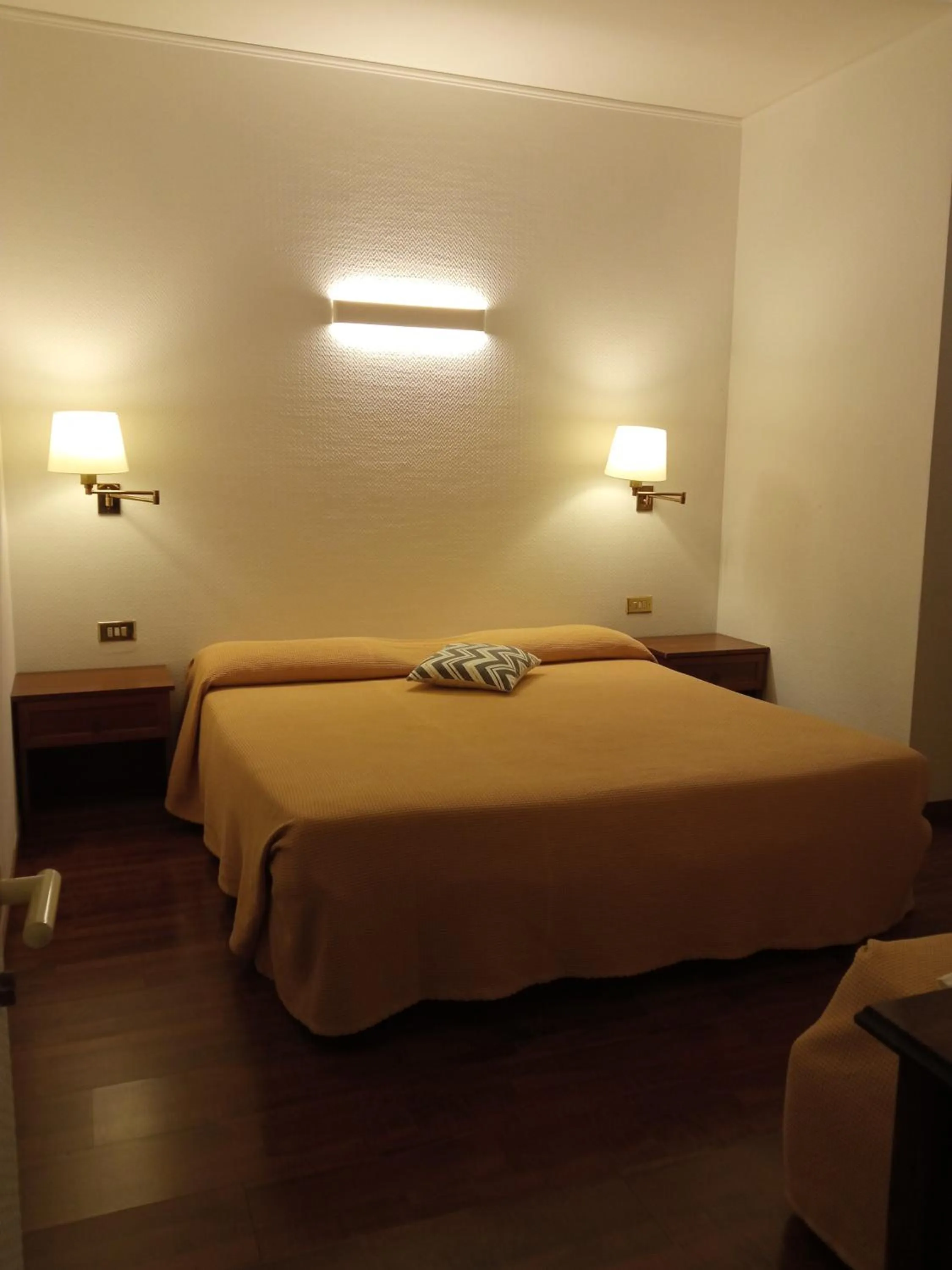 Bed in Hotel Arcadia