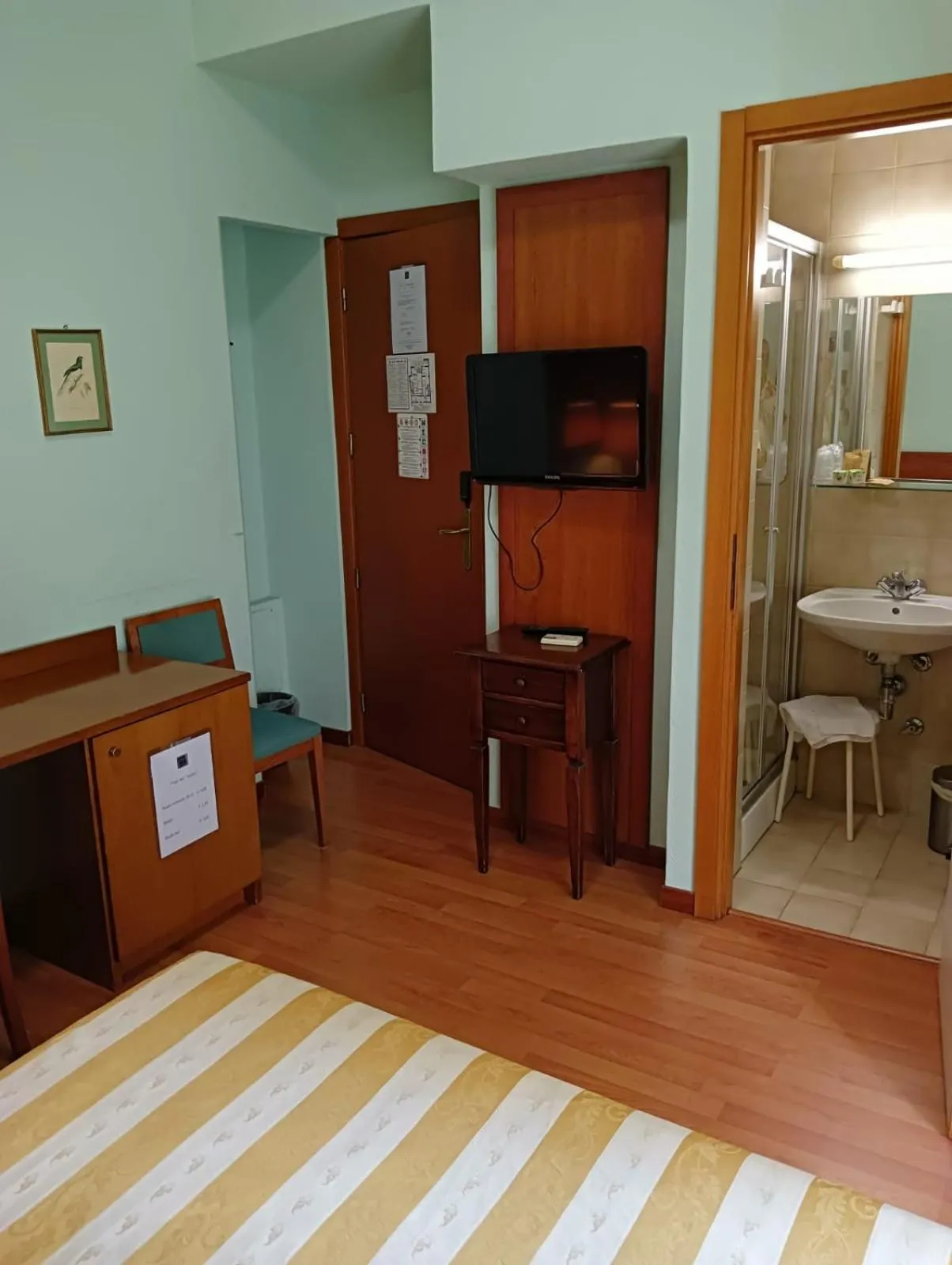 Bed in Hotel Arcadia