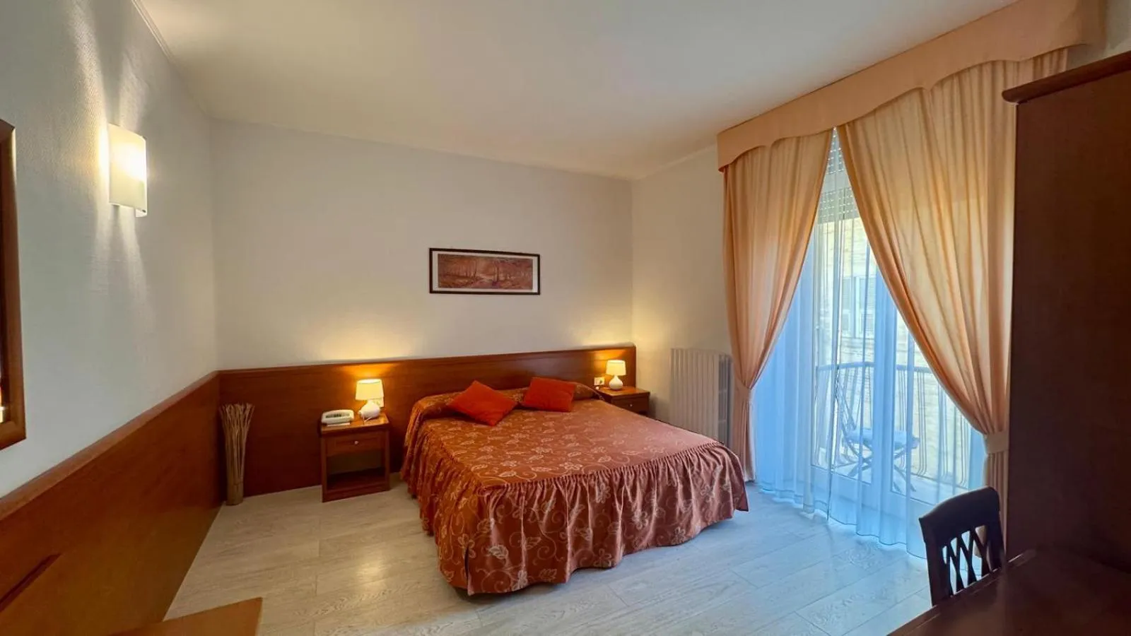 Bed in Hotel Arcadia