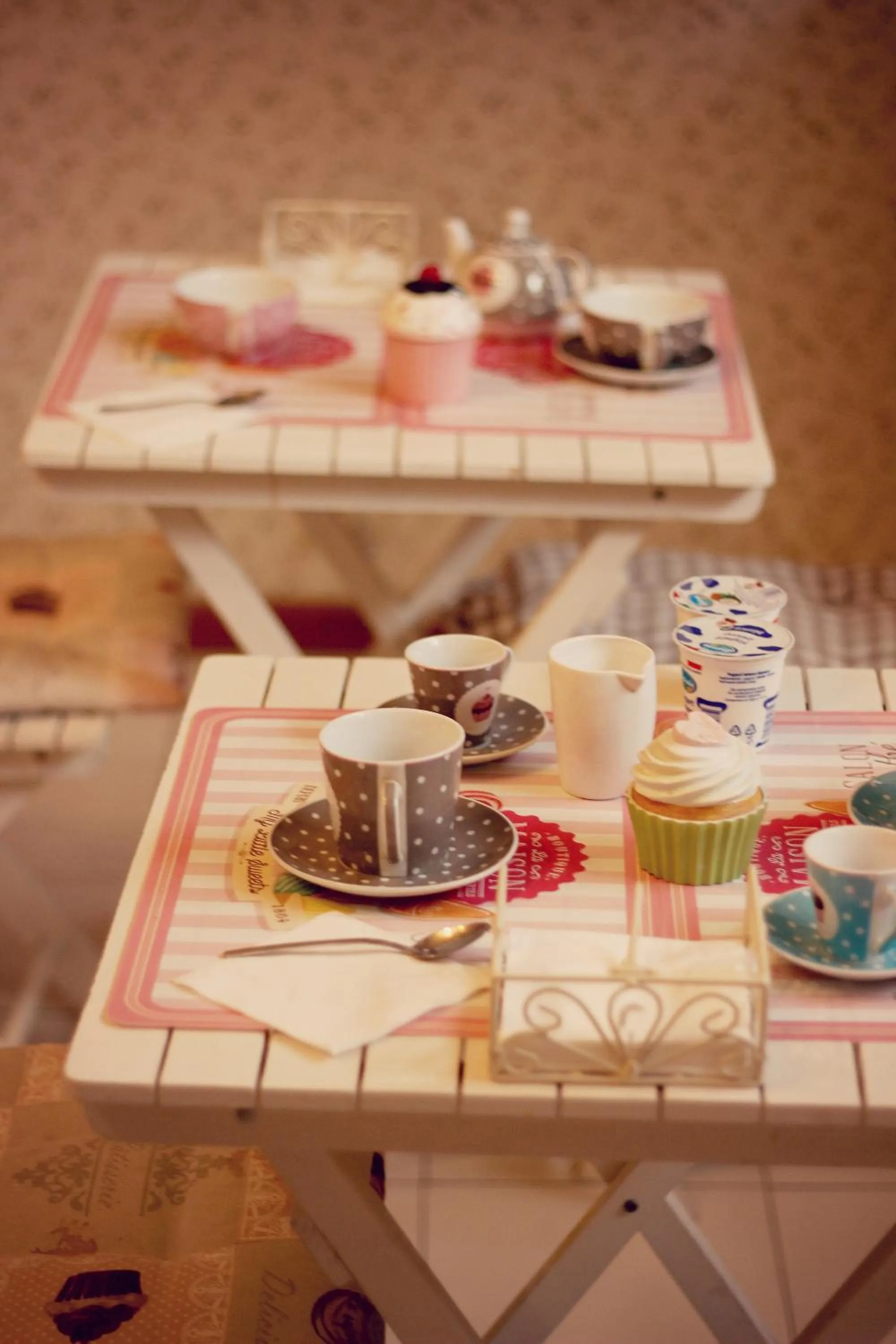 Communal kitchen in B&B Santa Sofia