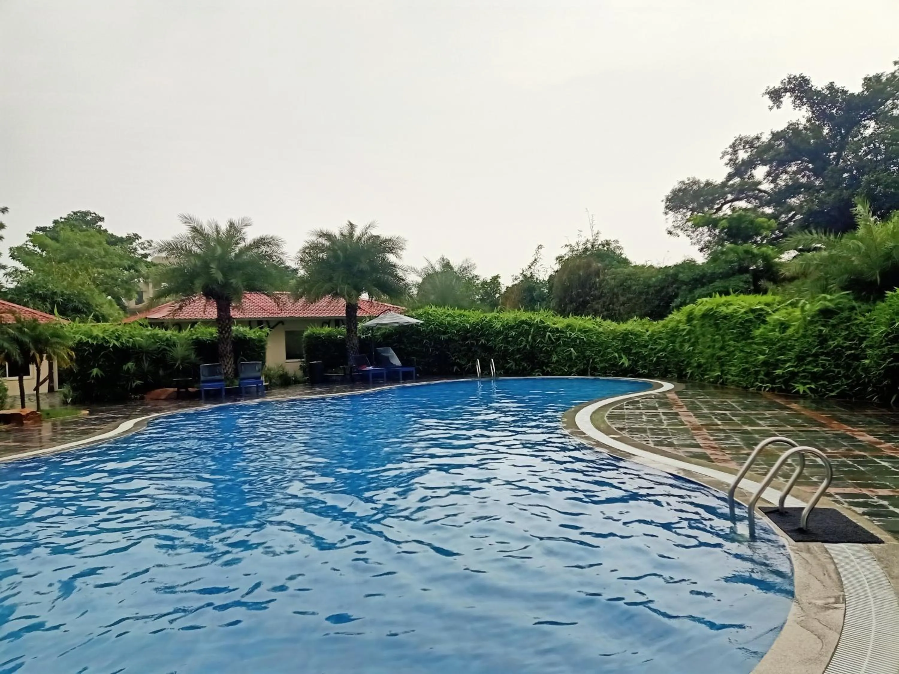 Swimming pool in Resort De Coracao - Corbett , Uttarakhand