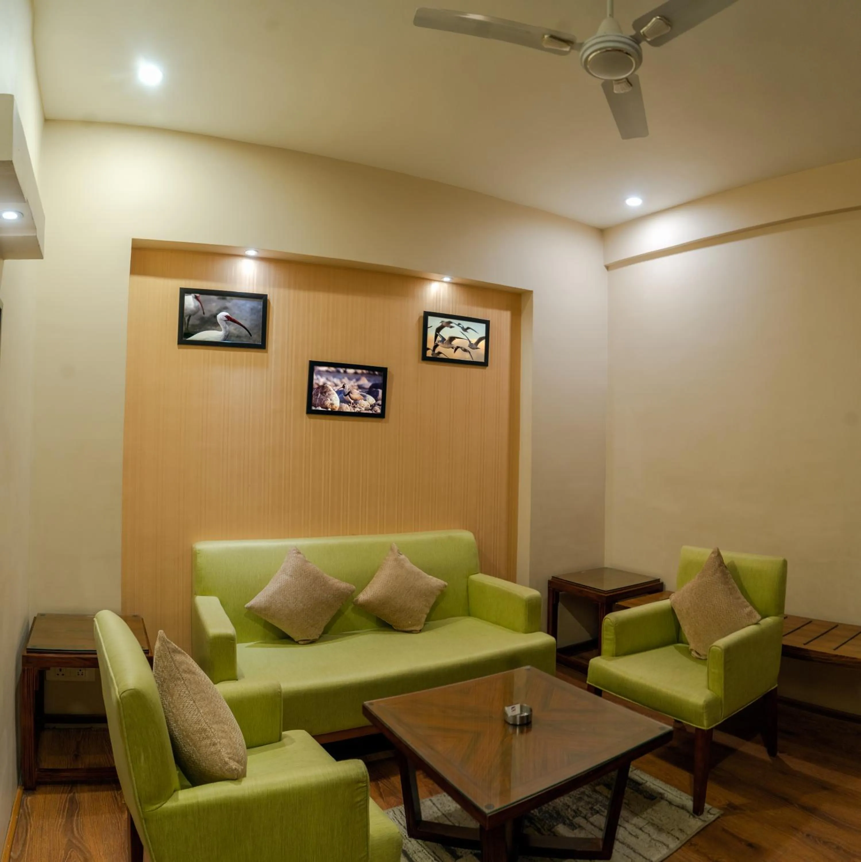 Living room in Resort De Coracao - Corbett , Uttarakhand