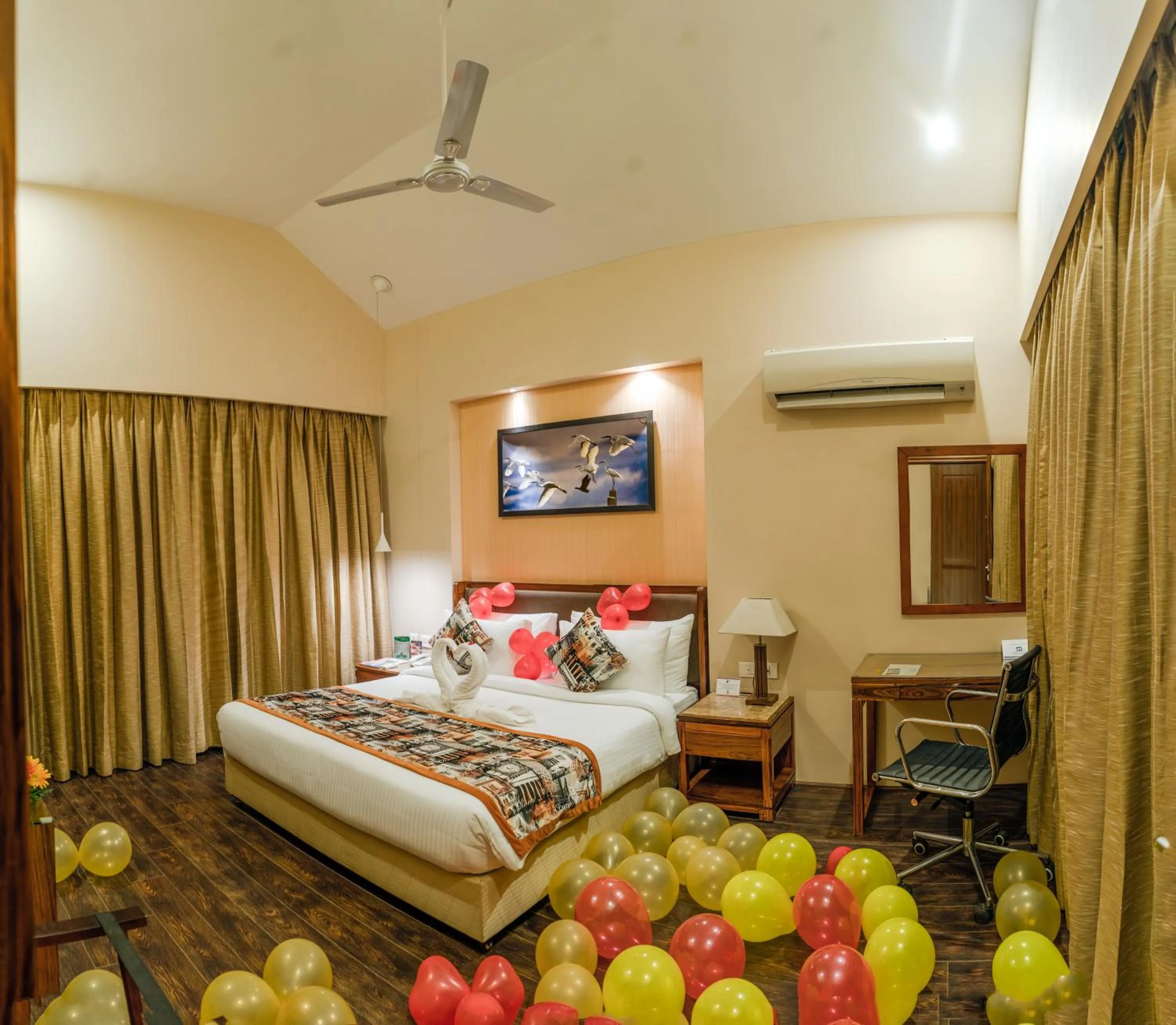 Photo of the whole room, Bed in Resort De Coracao - Corbett , Uttarakhand