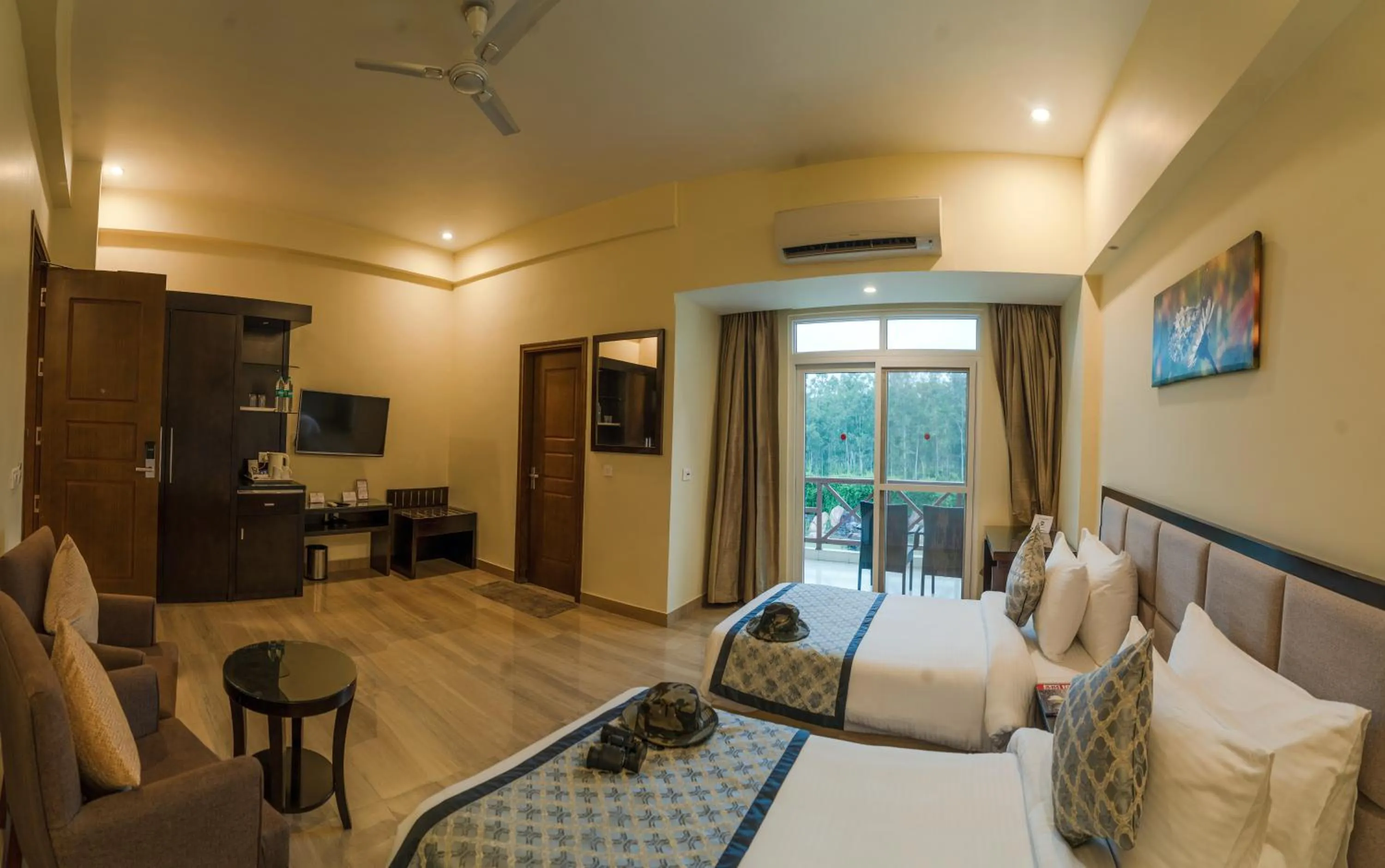 Photo of the whole room in Resort De Coracao - Corbett , Uttarakhand