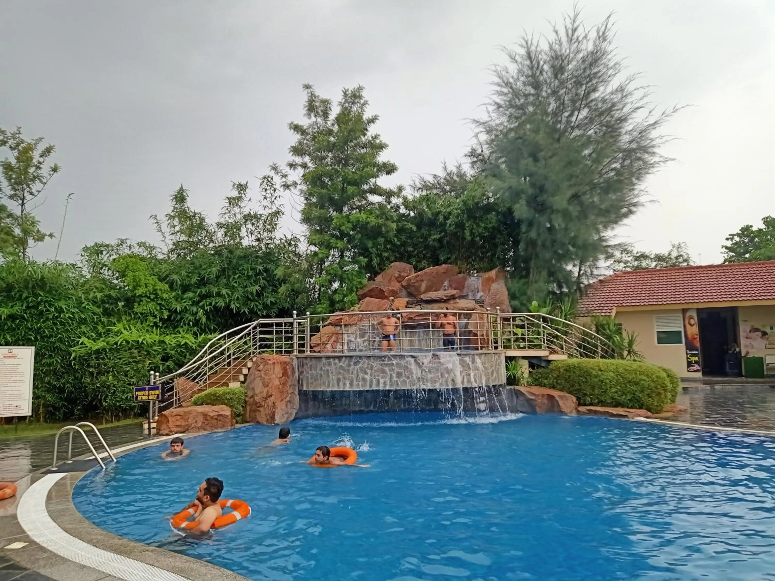 Swimming pool in Resort De Coracao - Corbett , Uttarakhand