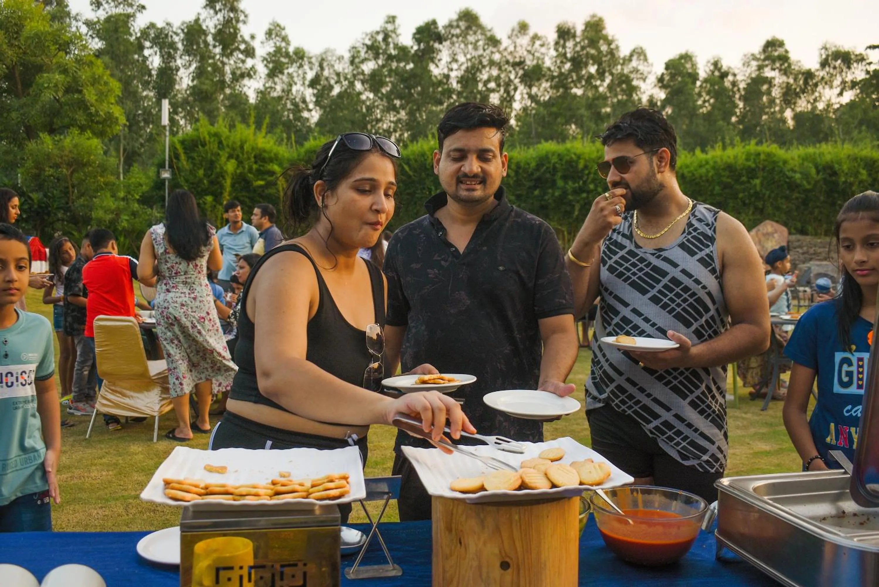 Buffet breakfast in Resort De Coracao - Corbett , Uttarakhand