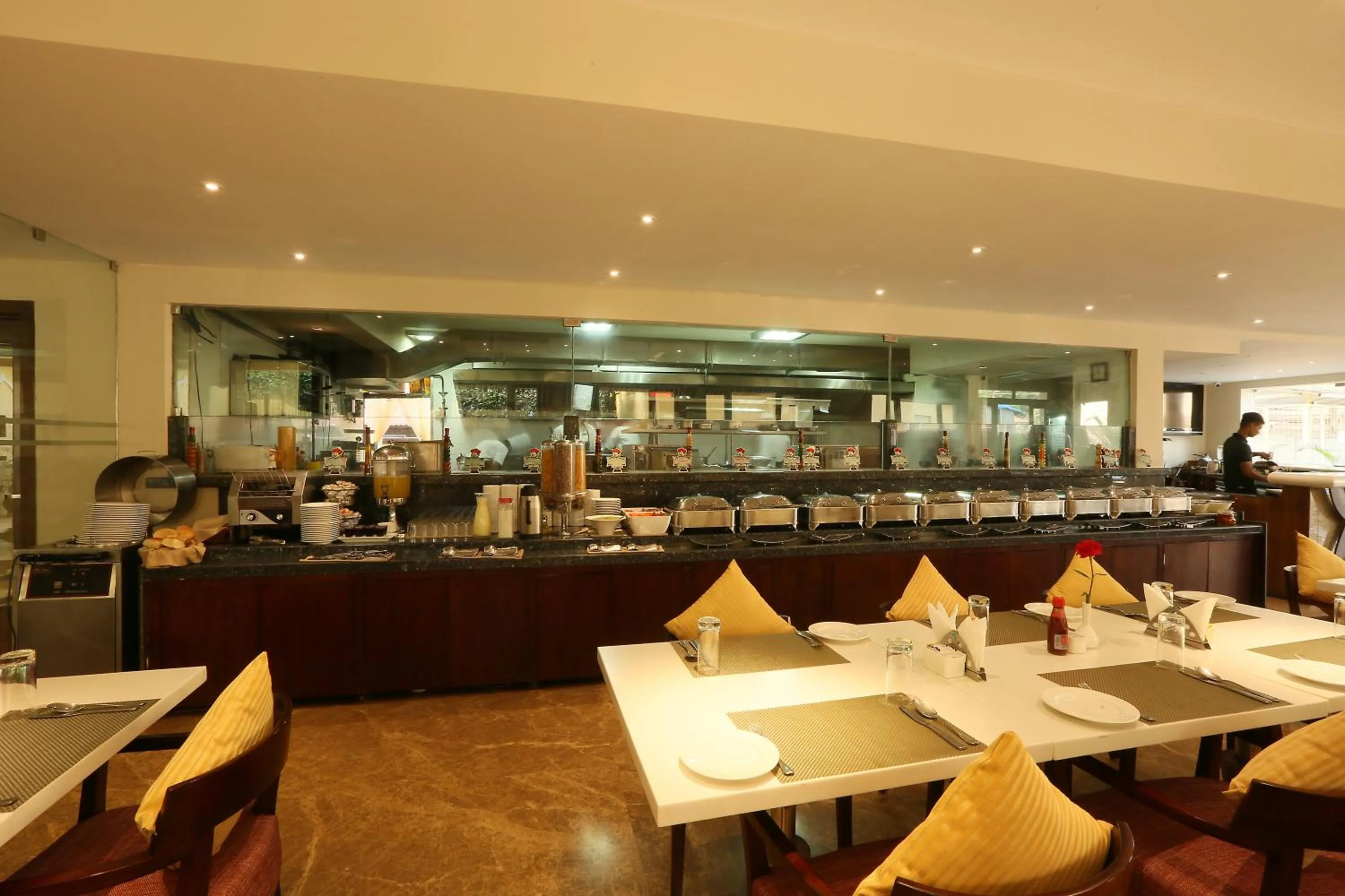 Buffet breakfast in Resort De Coracao - Corbett , Uttarakhand