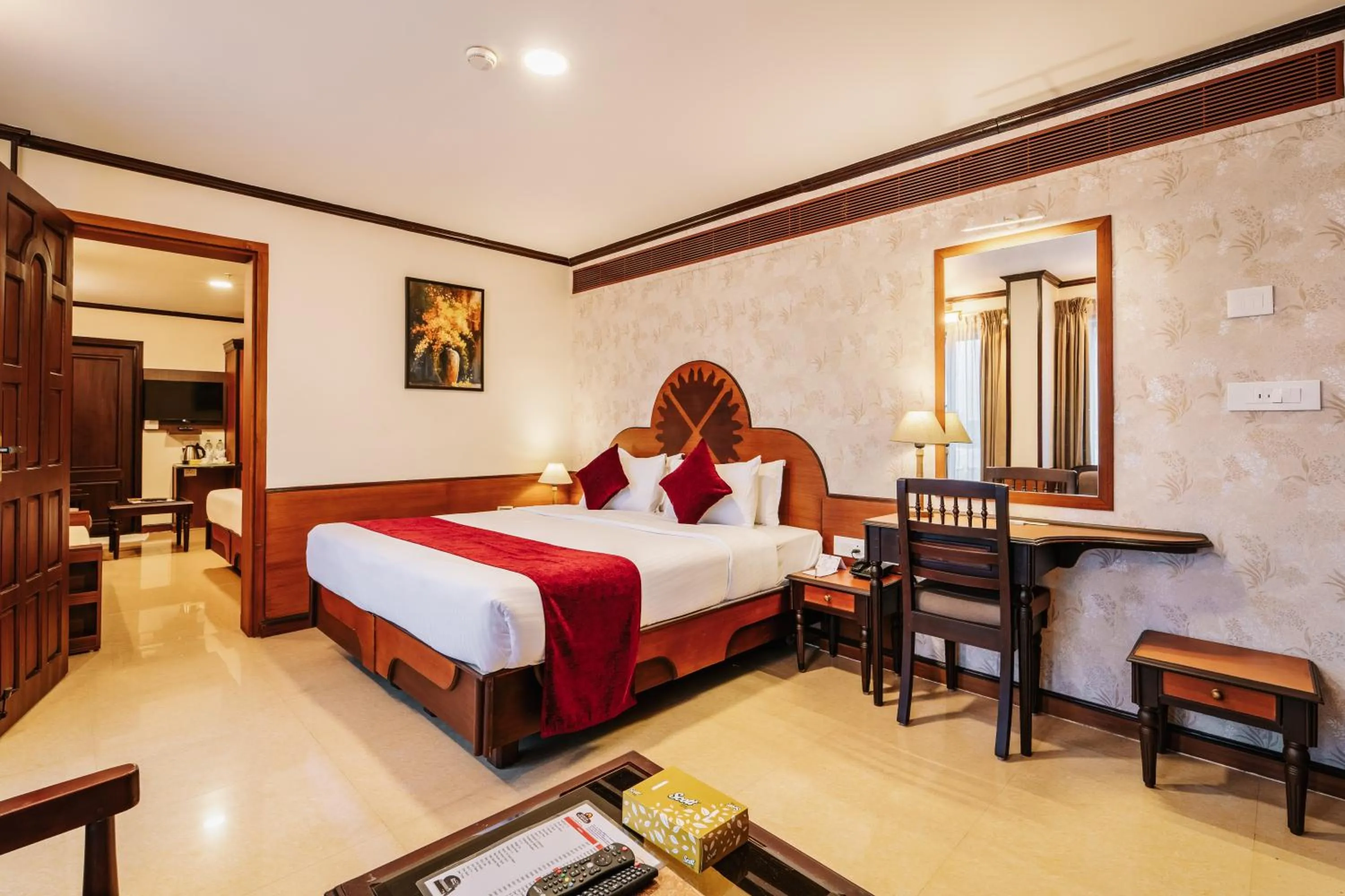 Bedroom, Bed in The Surya, Cochin