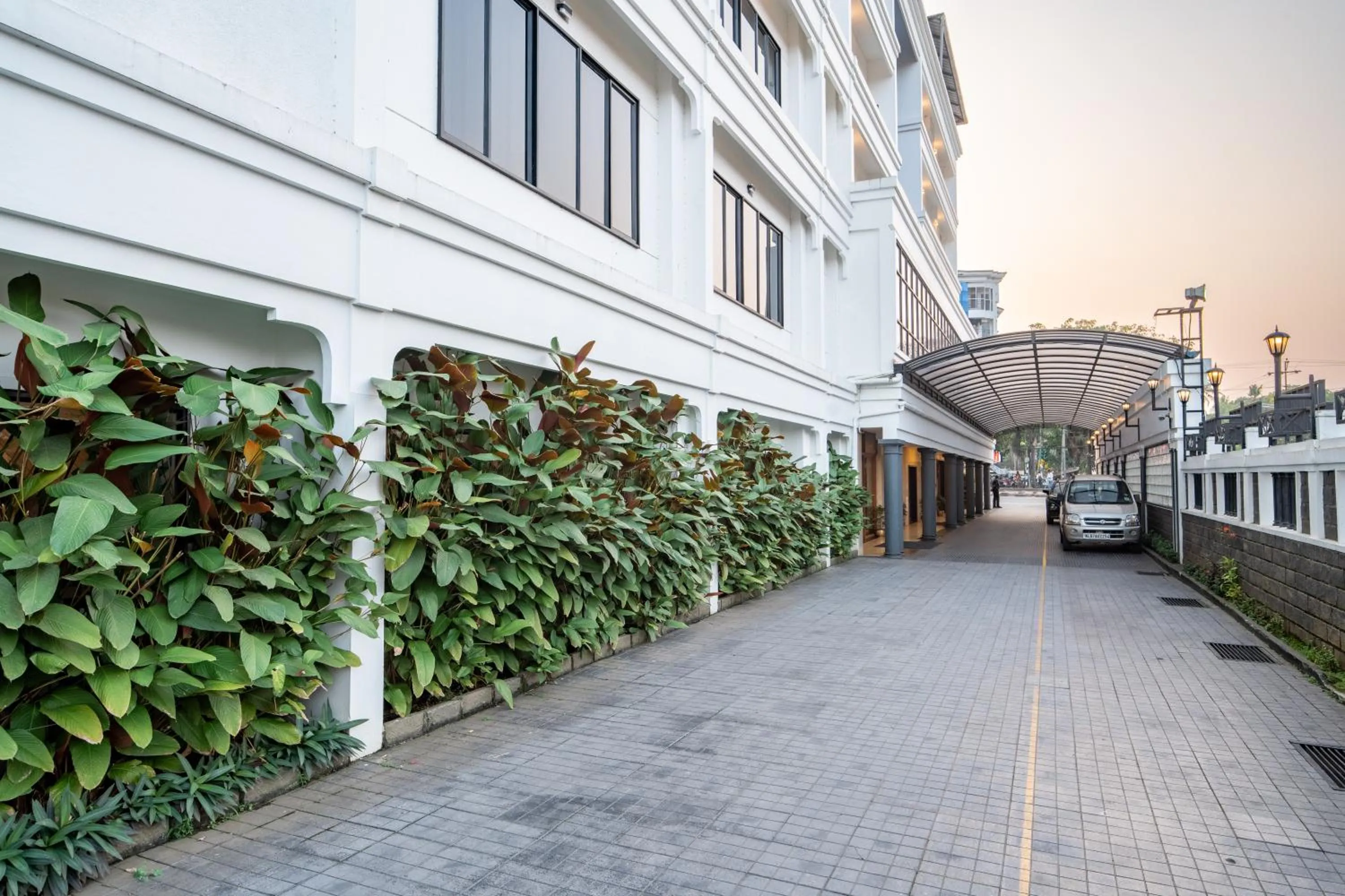 Parking in The Surya, Cochin