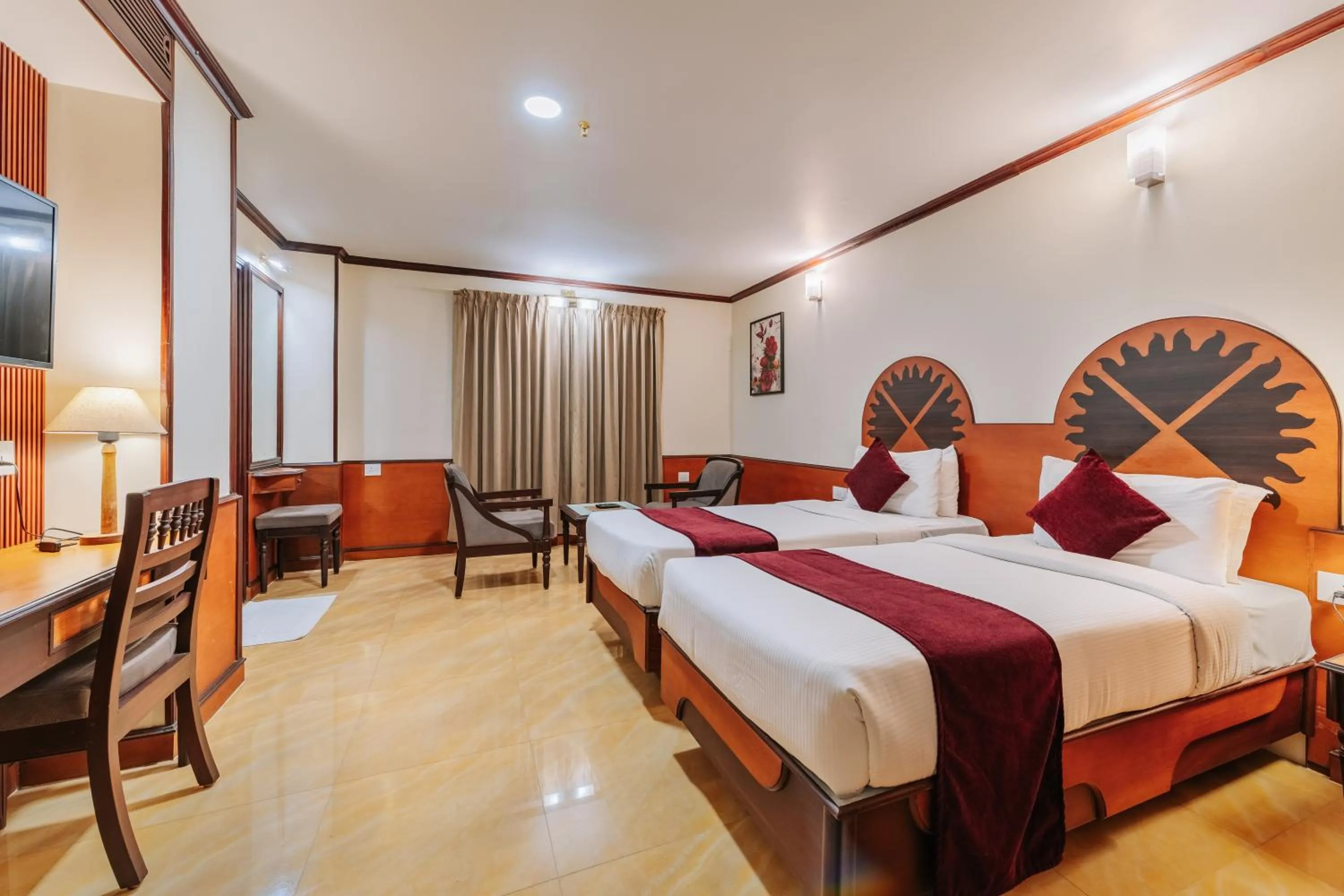Bedroom, Bed in The Surya, Cochin