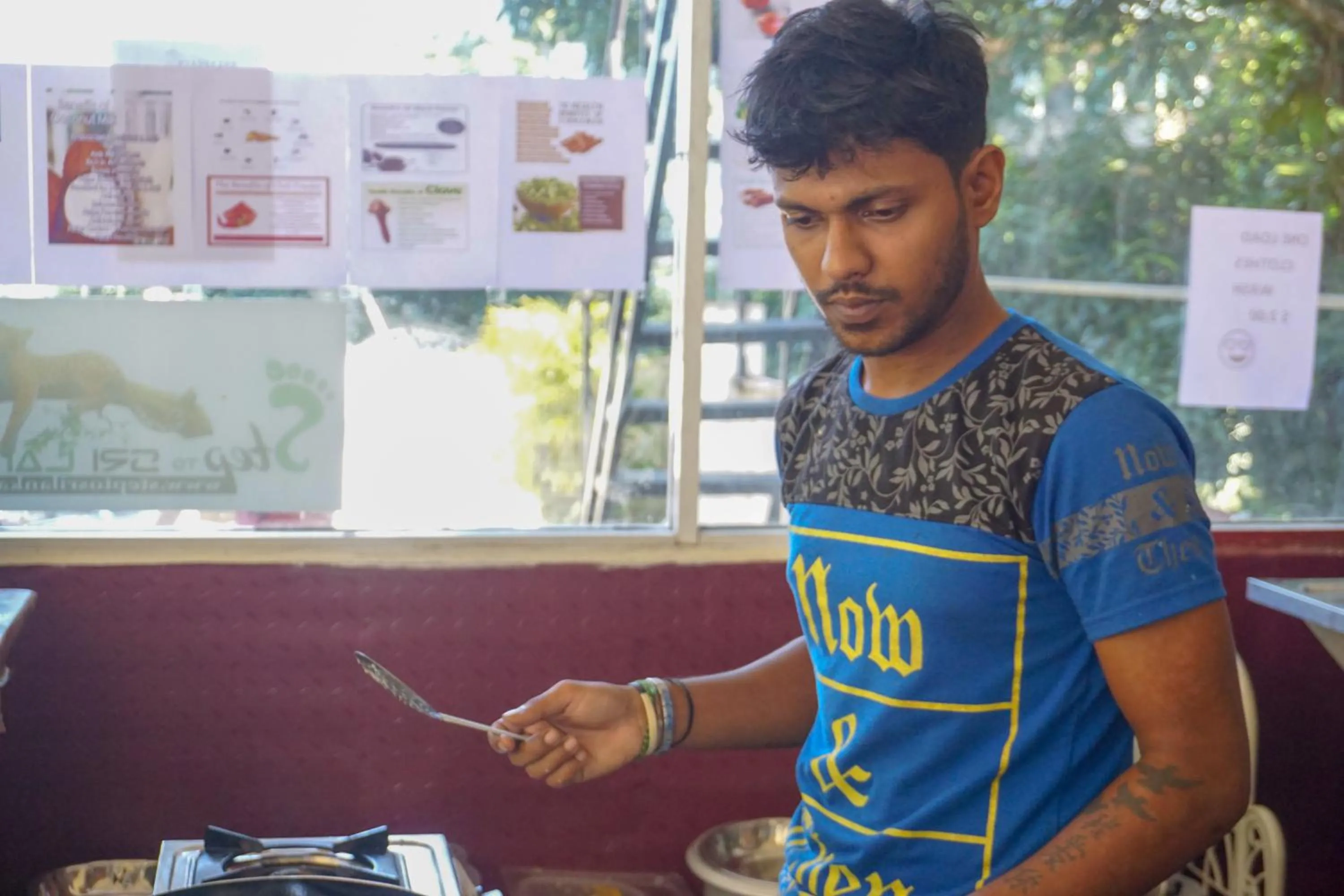 People in Kandy Backpackers Hostel