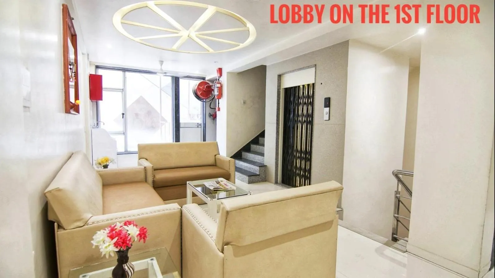 Lobby or reception in Hotel Amrta