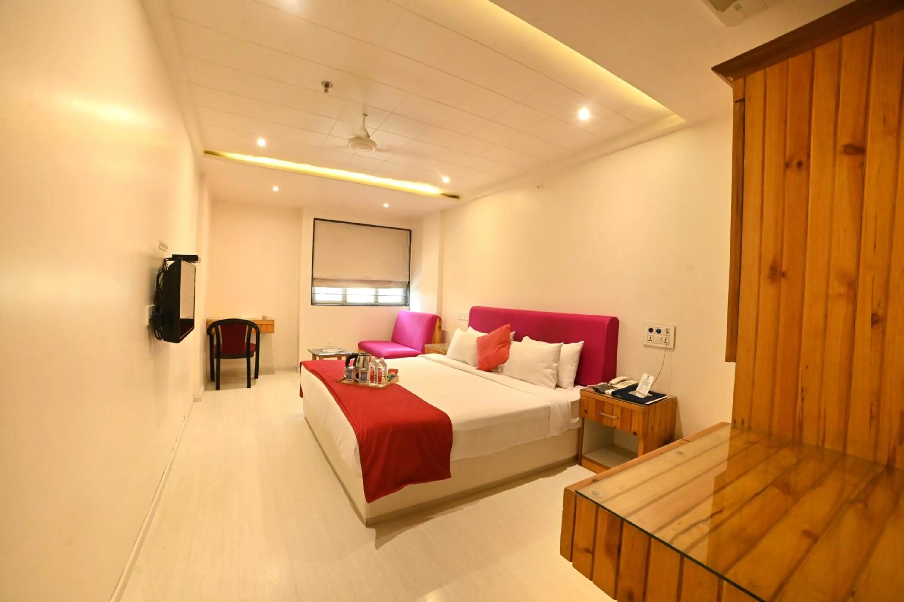 Photo of the whole room, Bed in Hotel Amrta