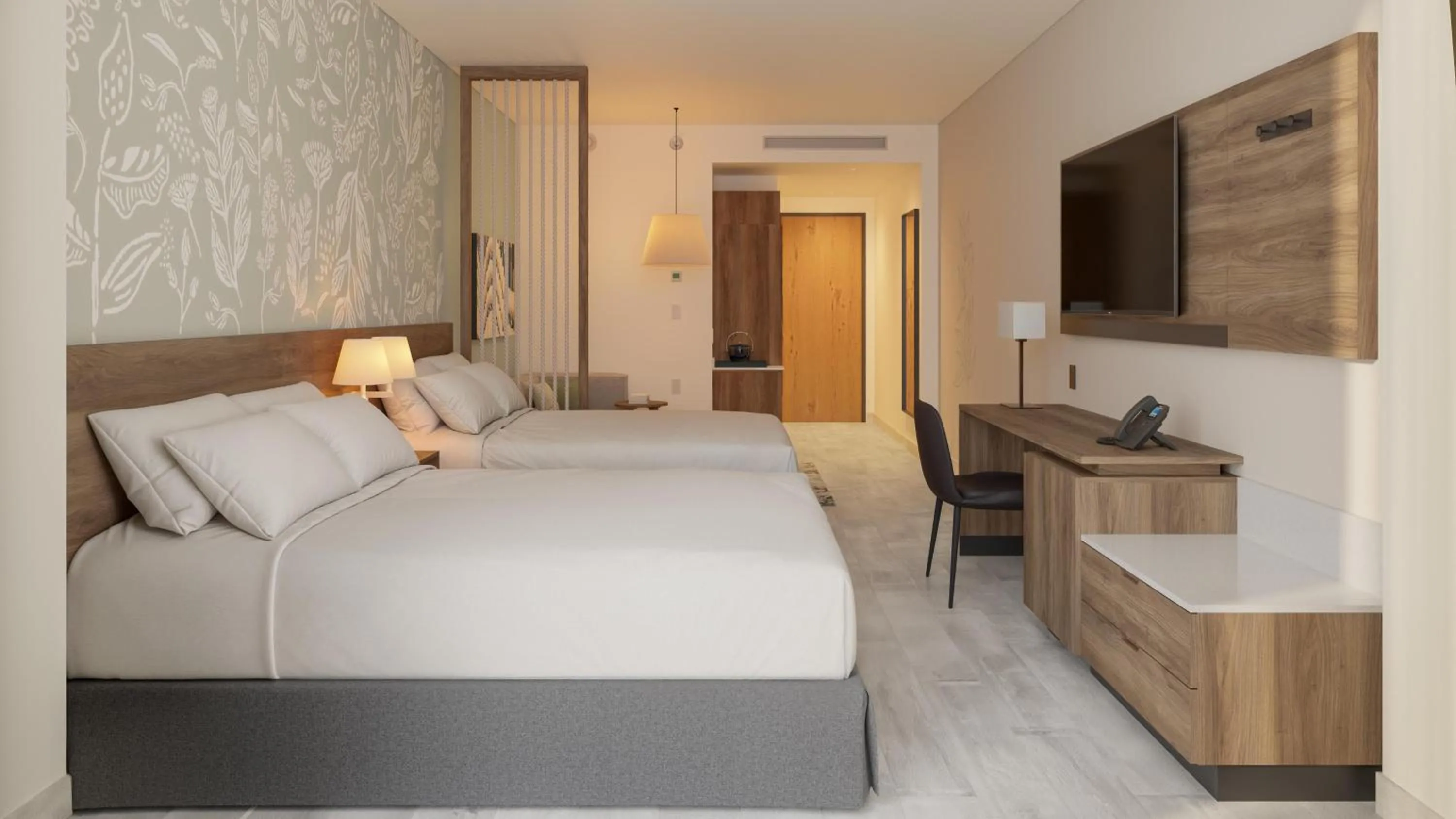 Bedroom, Bed in Hyatt Place Cancun Airport