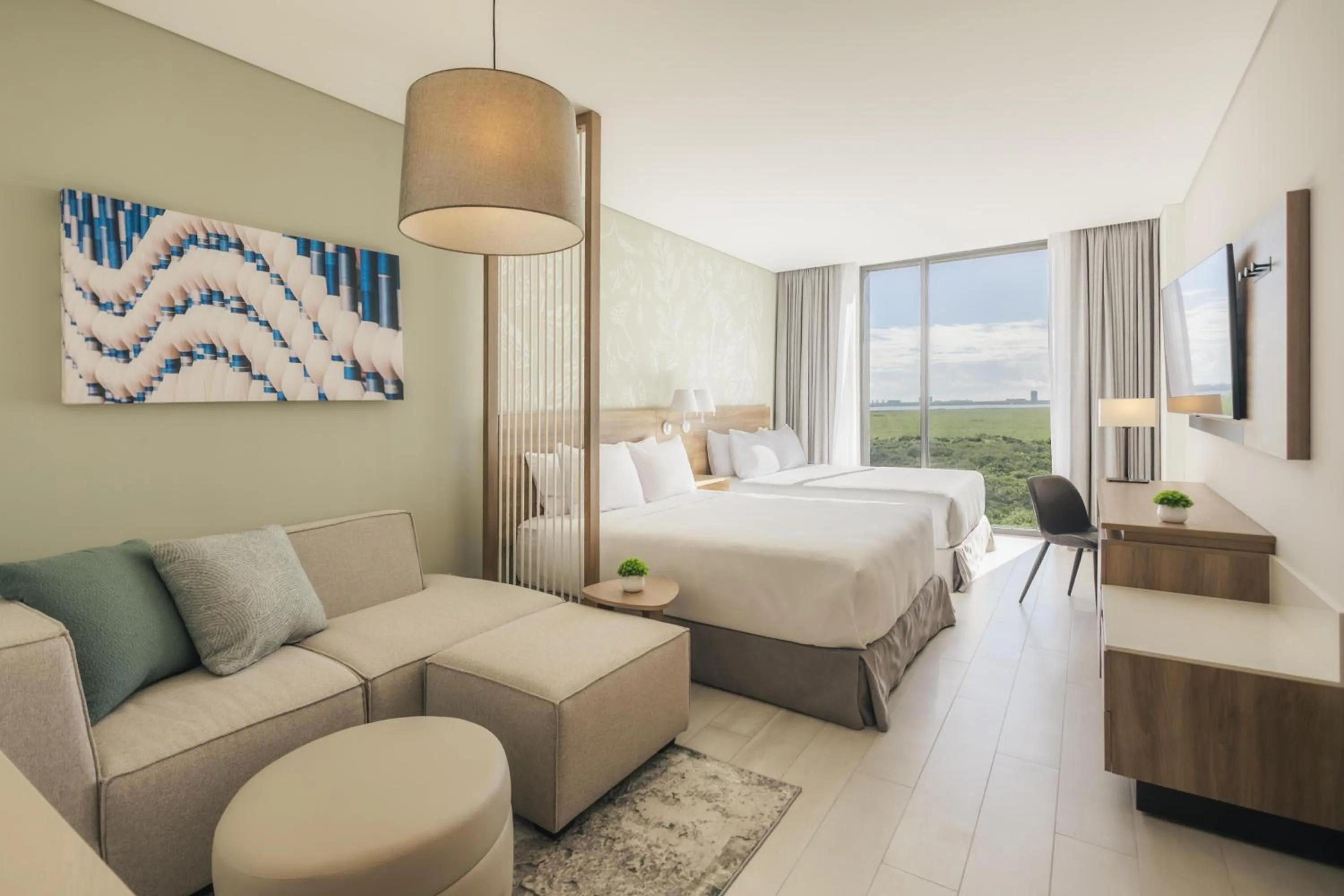 Bedroom, Bed in Hyatt Place Cancun Airport