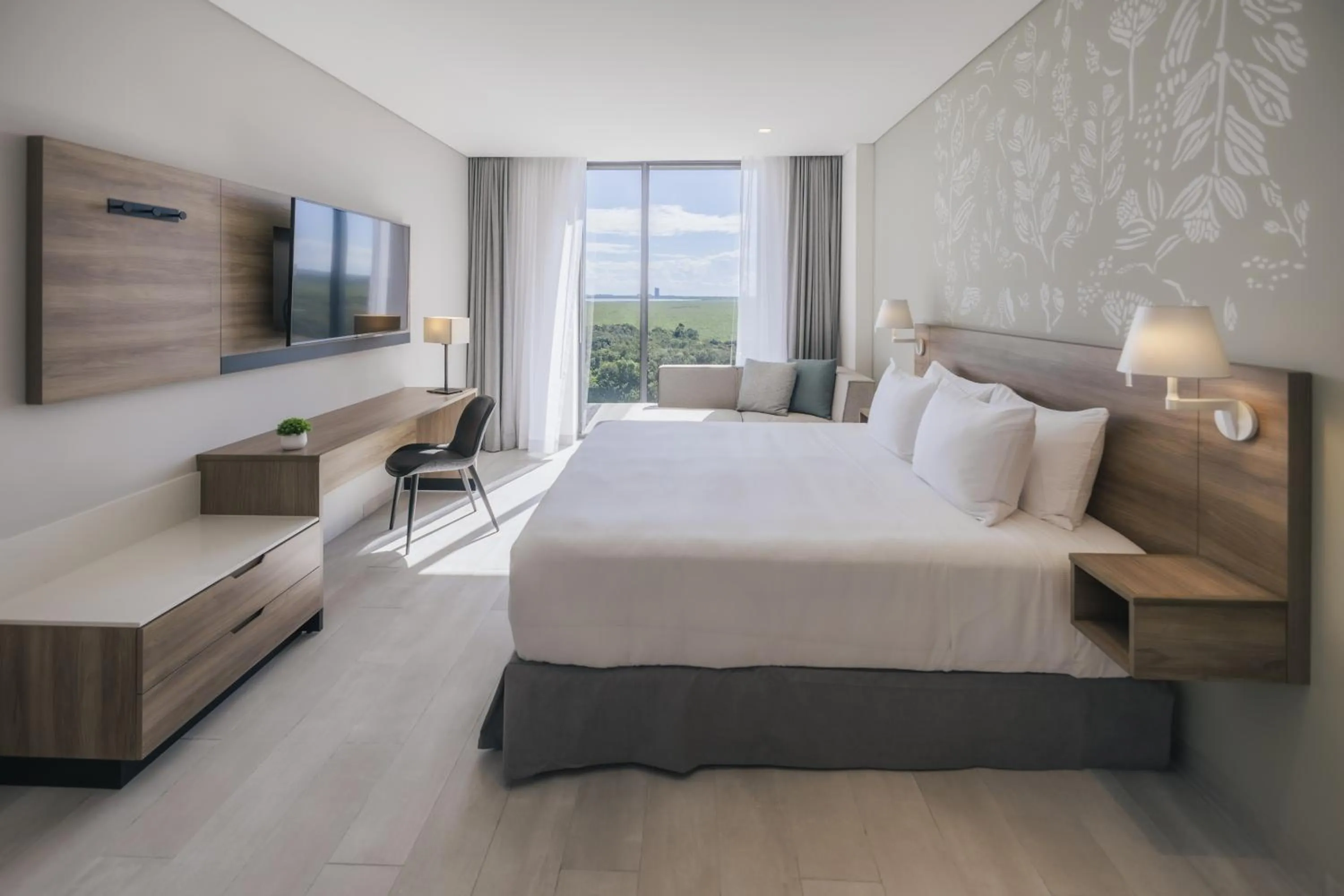 Bedroom, Bed in Hyatt Place Cancun Airport