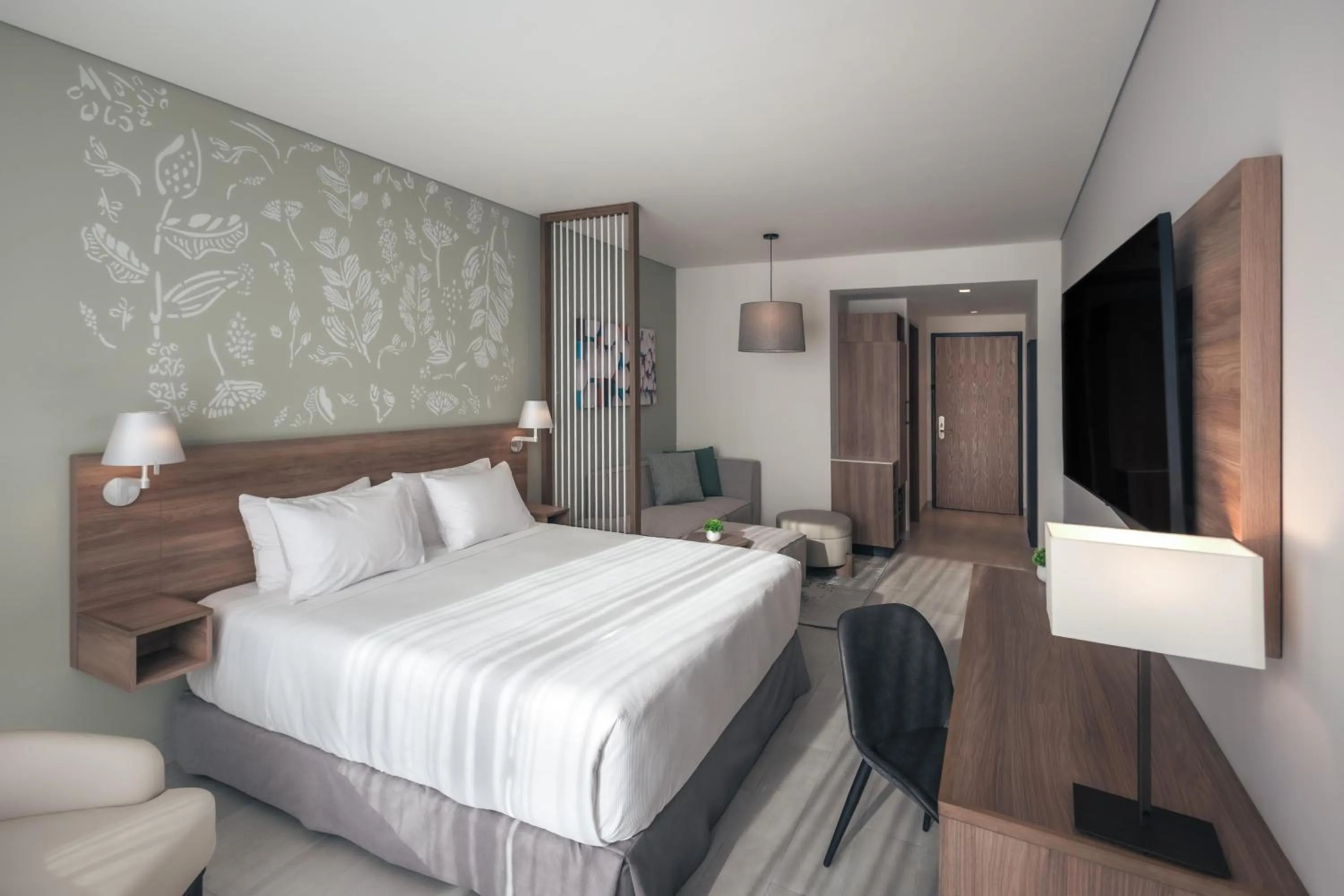 Bedroom, Bed in Hyatt Place Cancun Airport