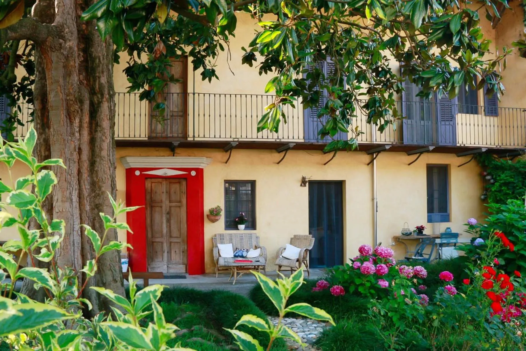 Garden in Lunafragola Atelier B&B