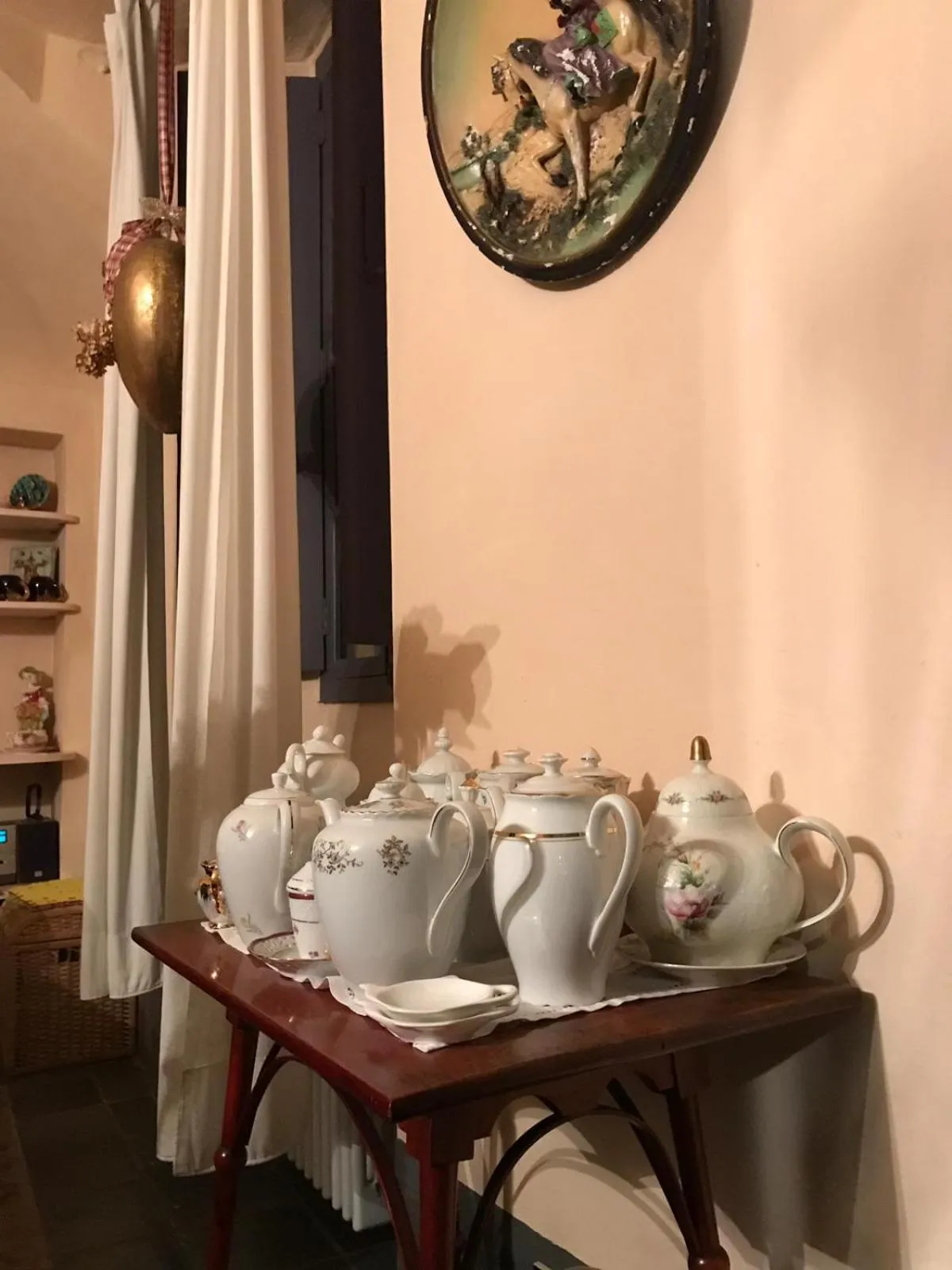 Decorative detail in Lunafragola Atelier B&B