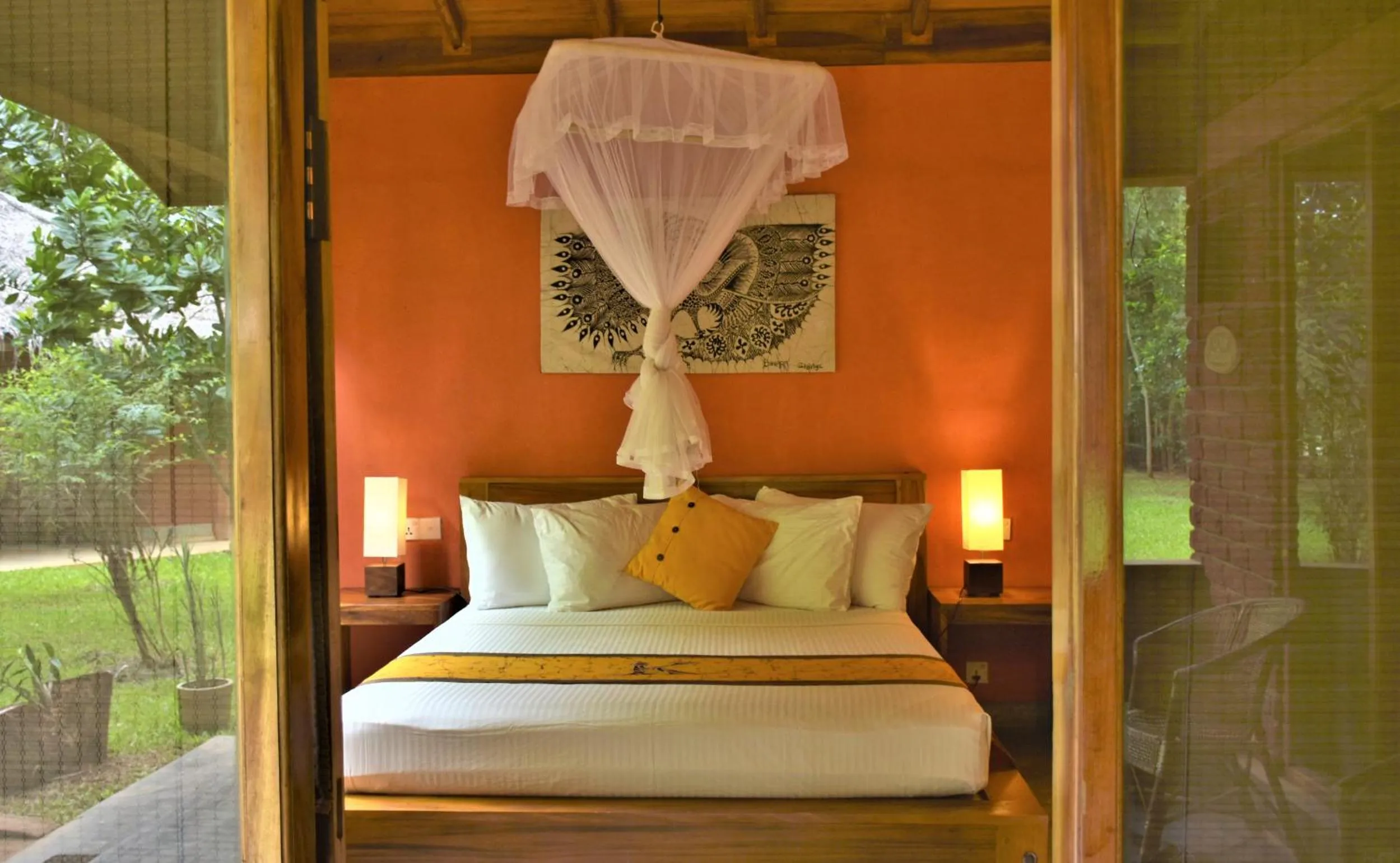 Bed in Kuwera Eco Lodge