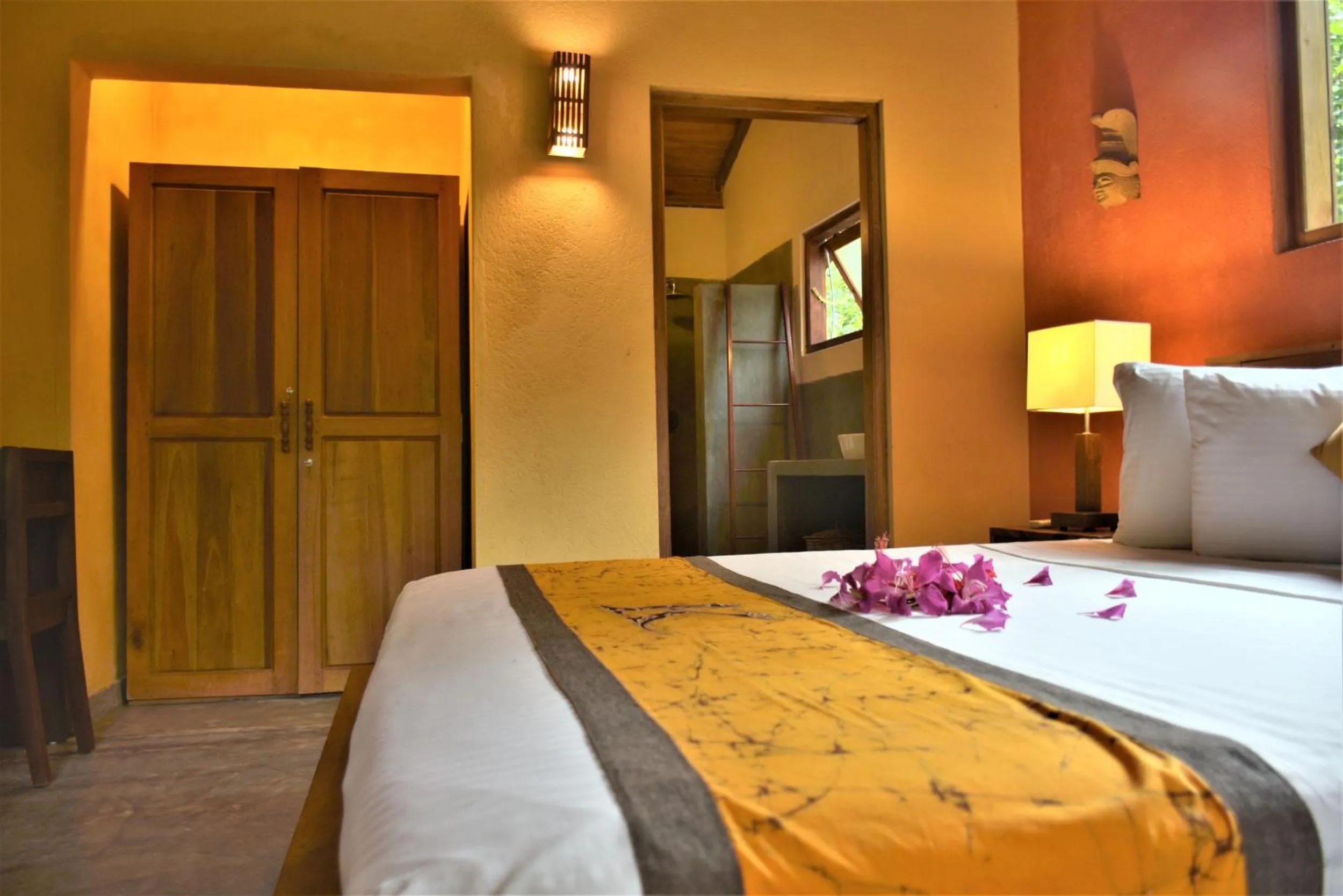 Bed in Kuwera Eco Lodge