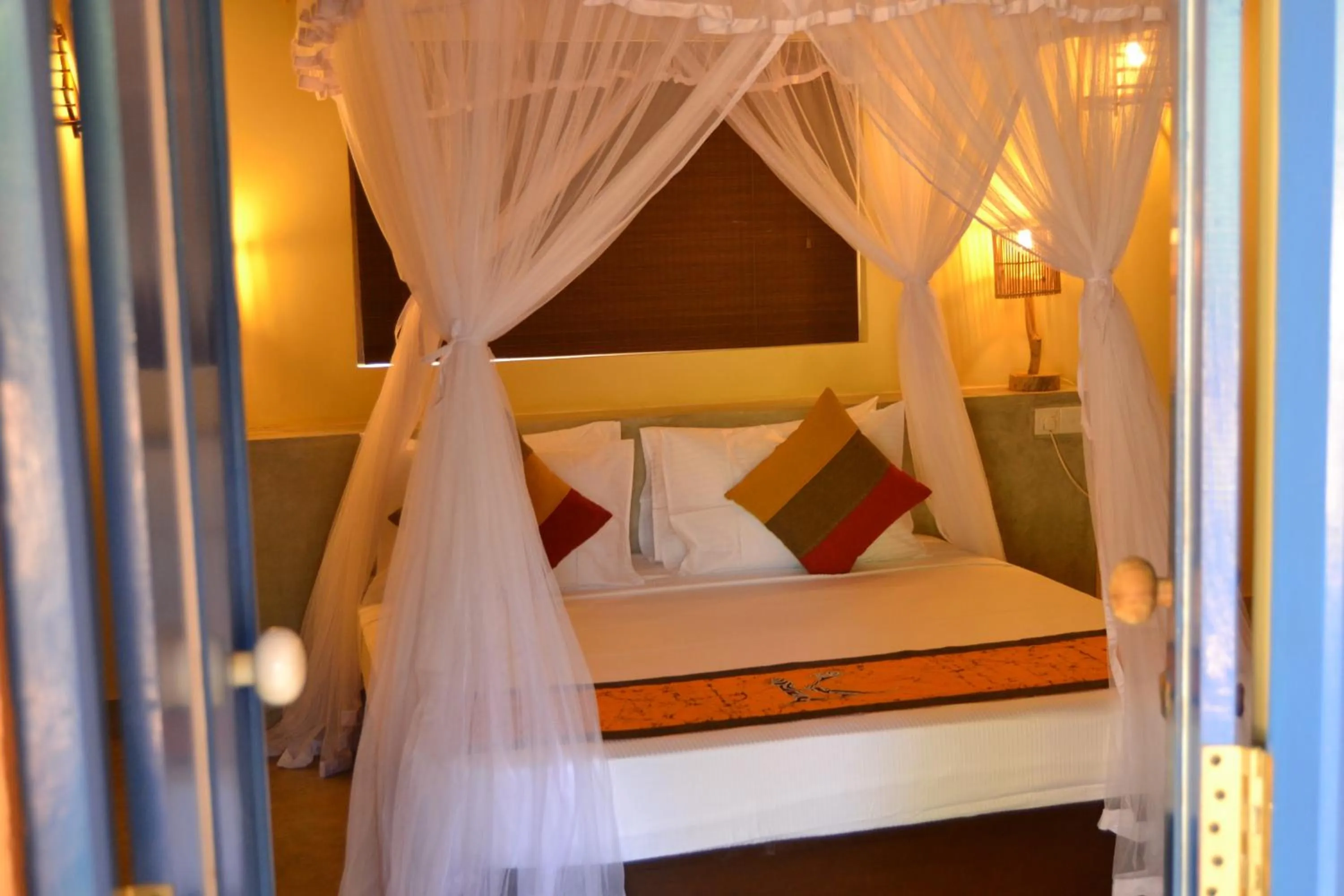 Bed in Kuwera Eco Lodge