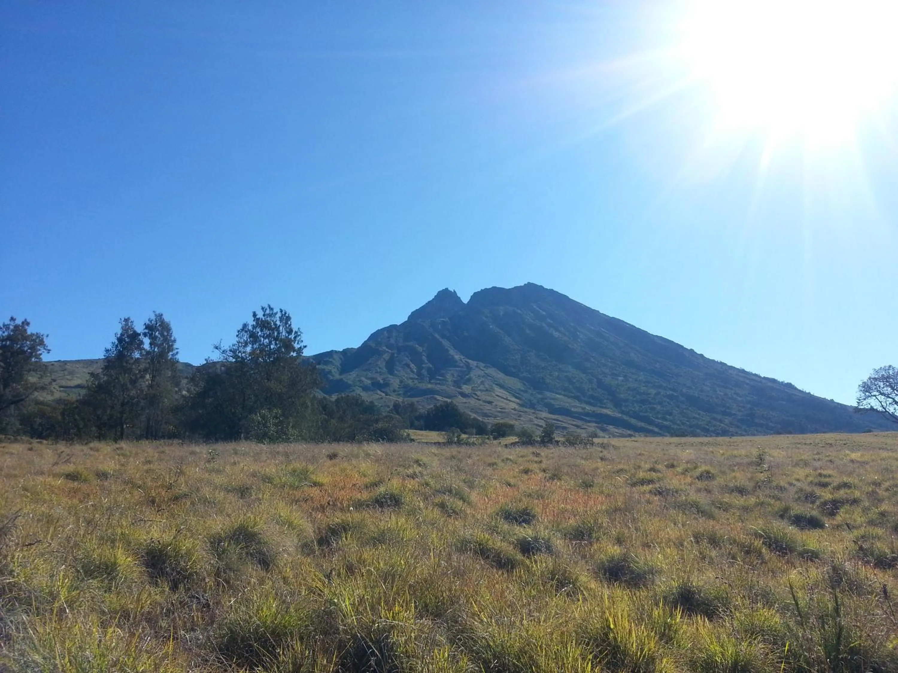 Mountain view in Kembang Kuning Cottages