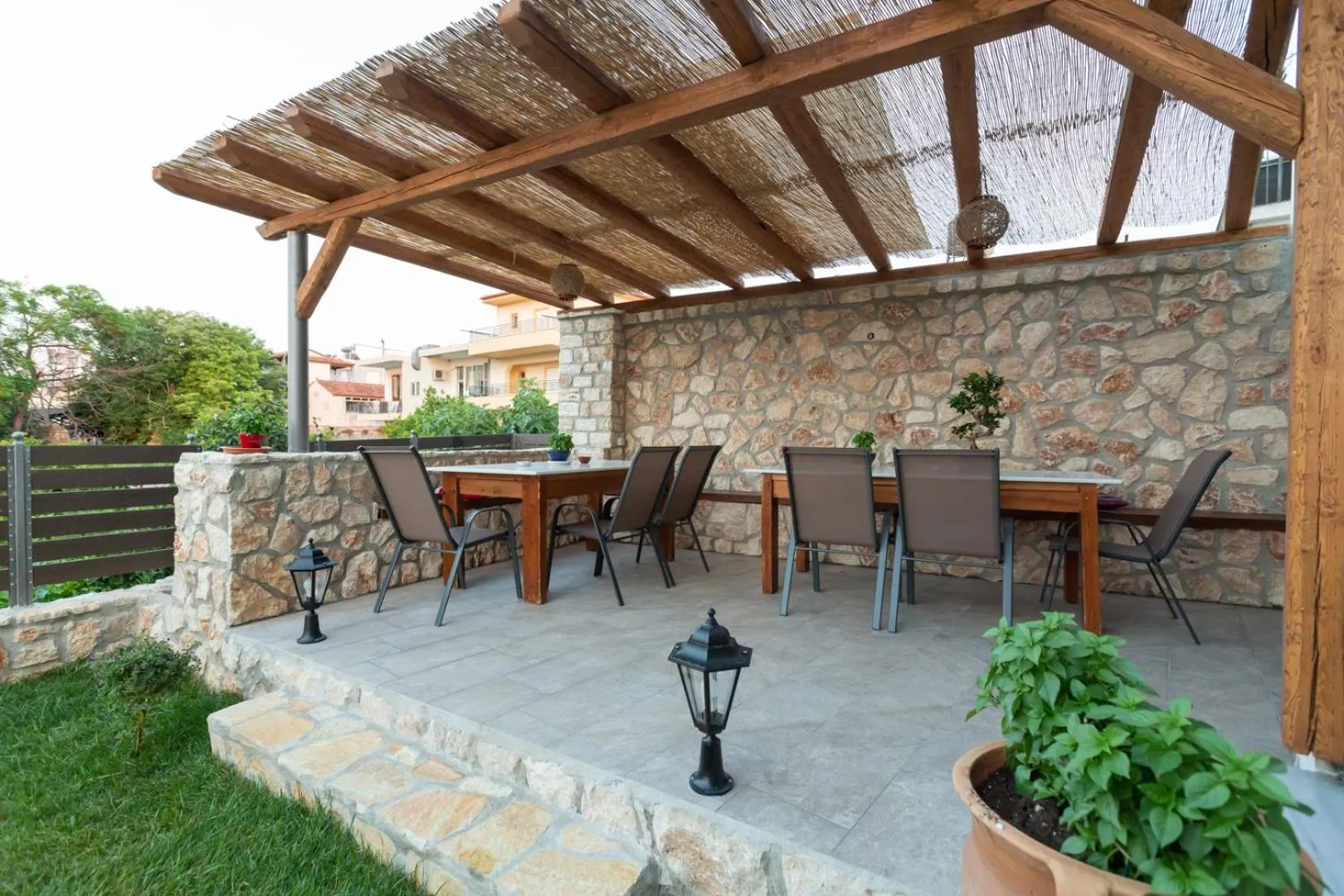 Patio in Pegasus Rooms