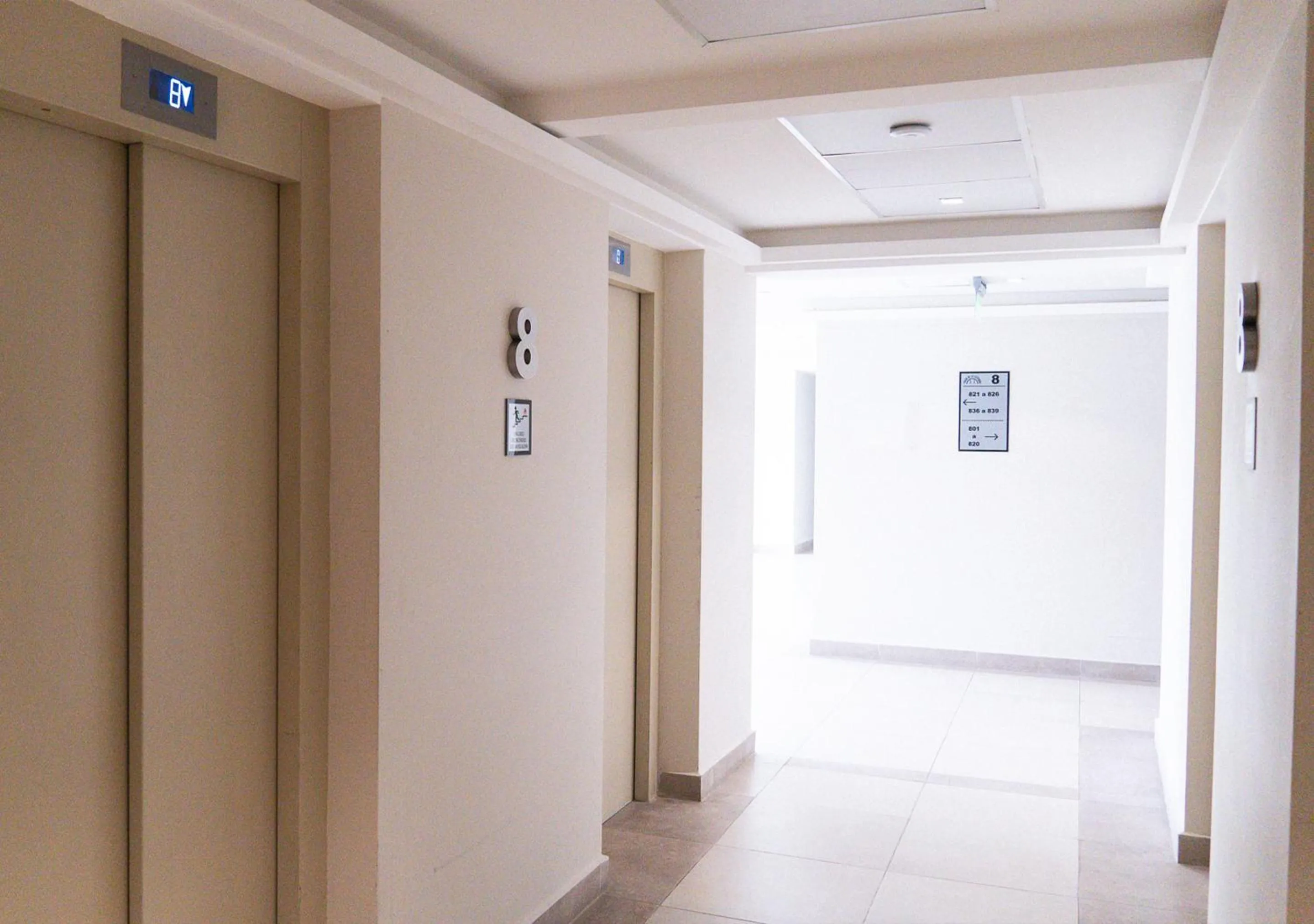 elevator in La Cisterna by DOT Suites