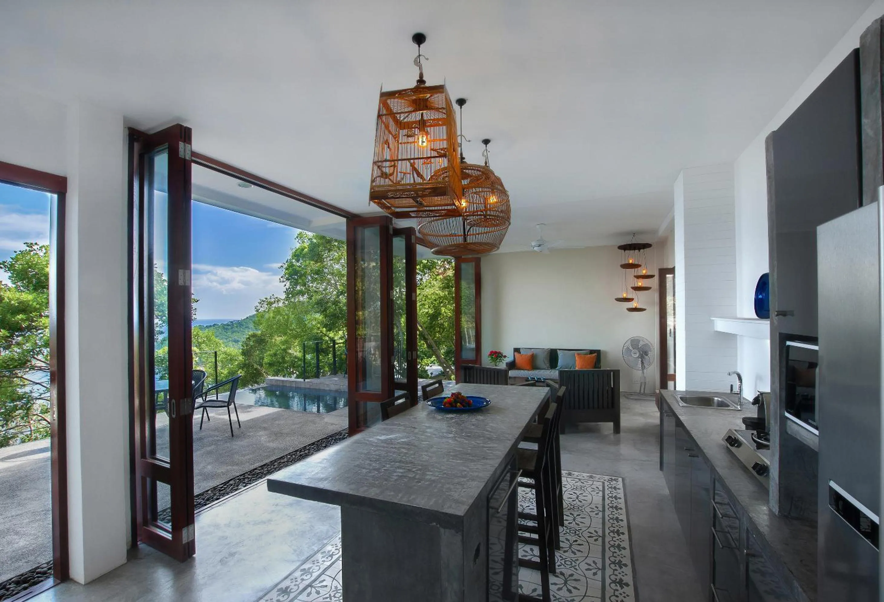 Kitchen or kitchenette in Philip's Villa