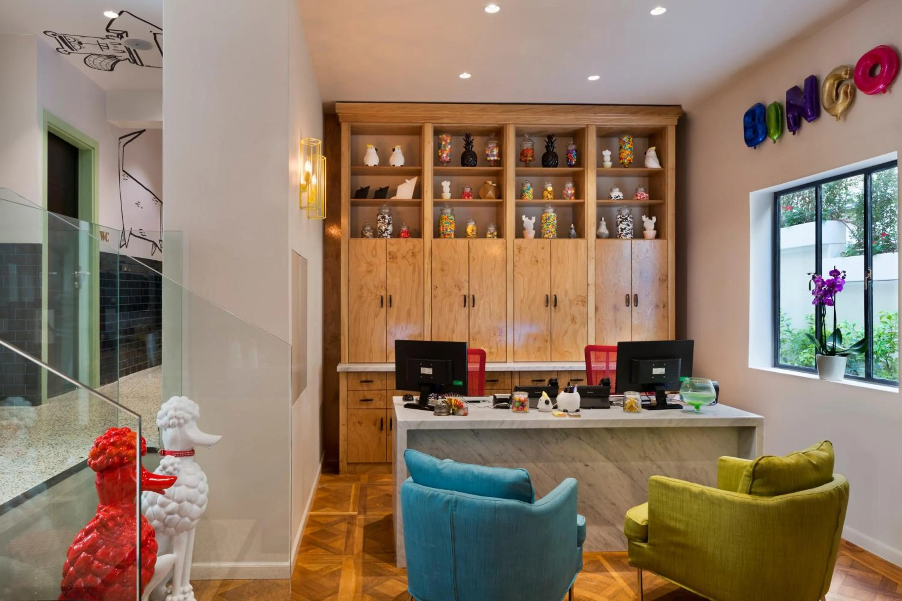 On-site shops in Cucu Hotel