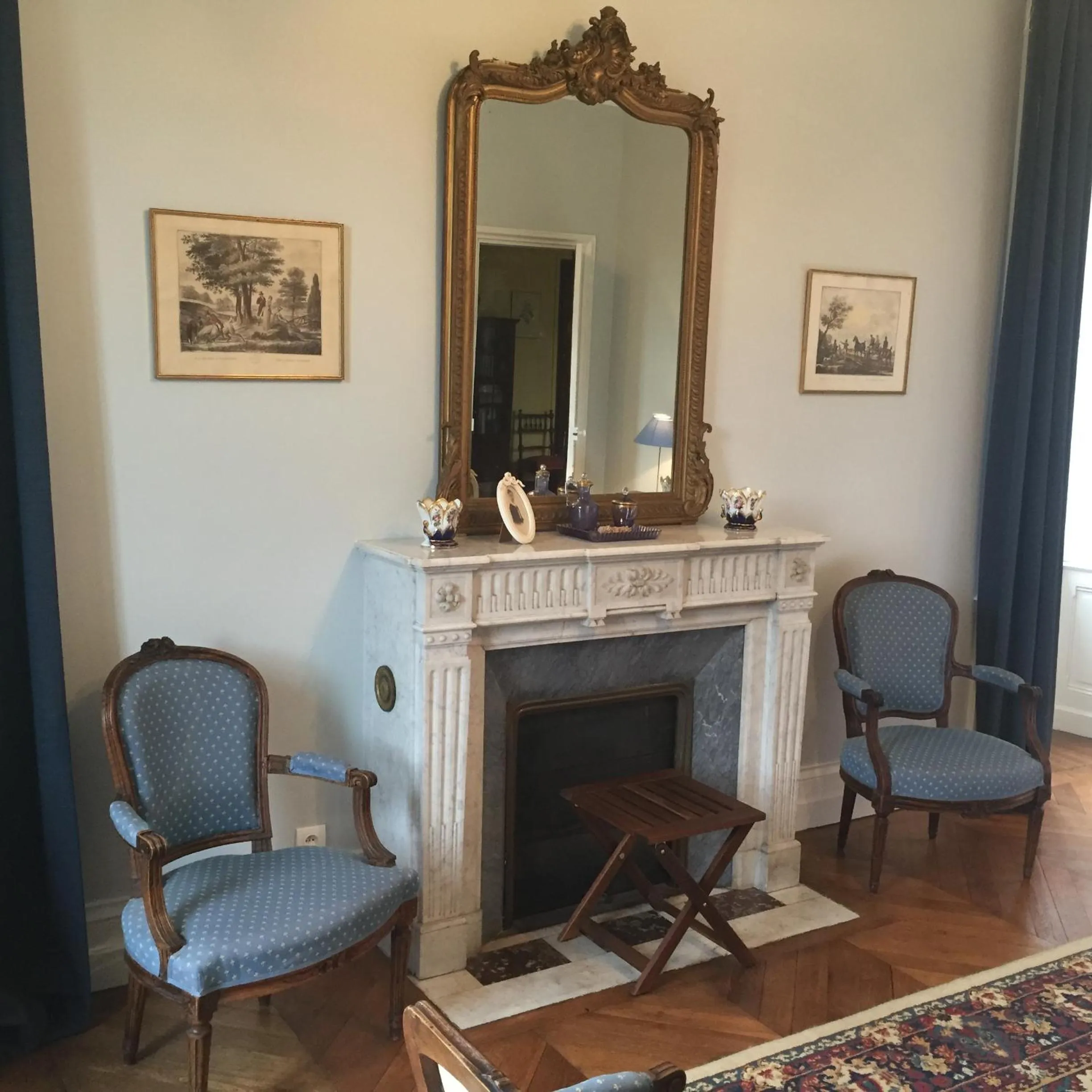 Decorative detail in Le Manoir de Bénédicte B&B