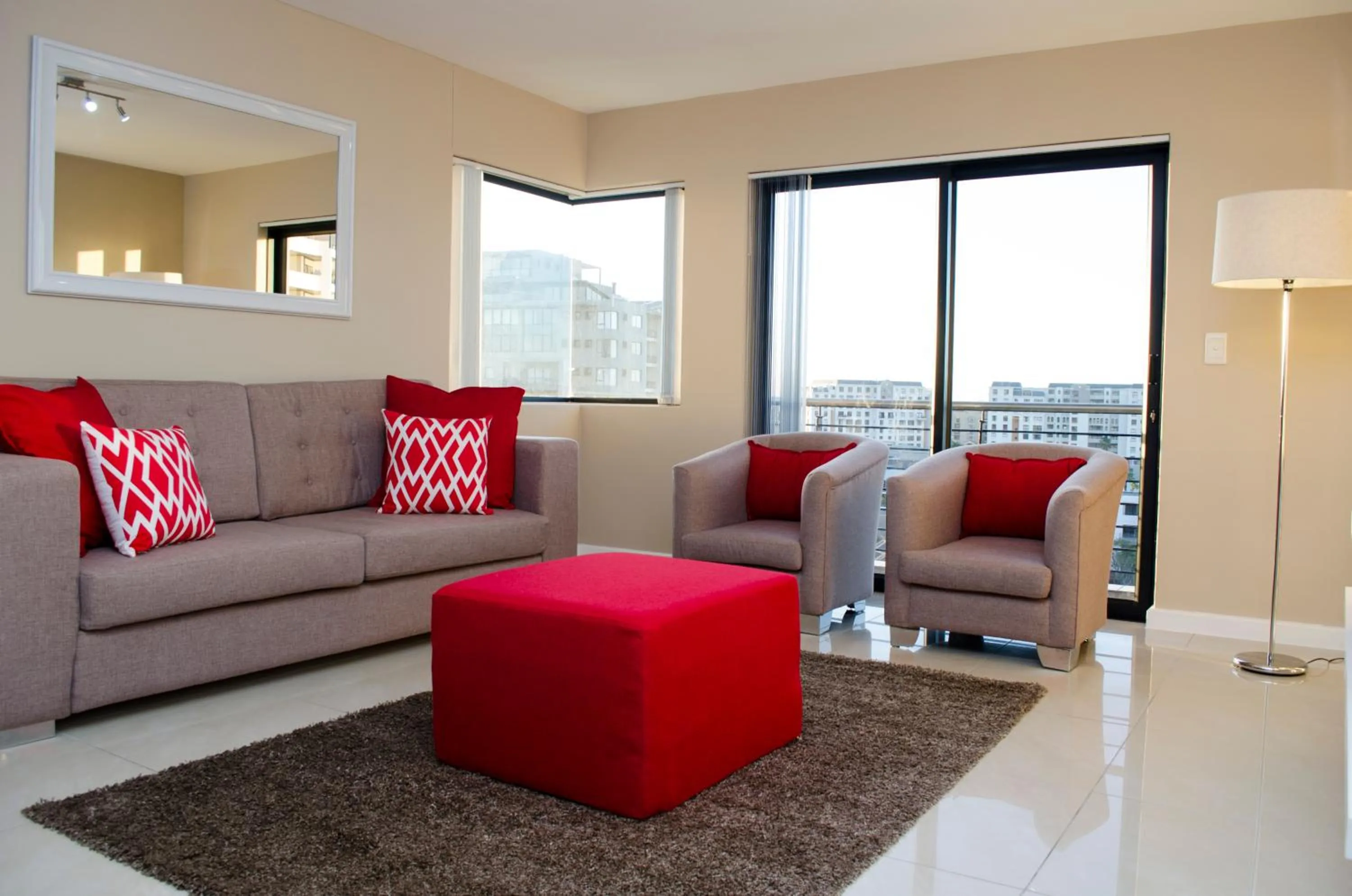Living room in Knightsbridge Luxury Apartments