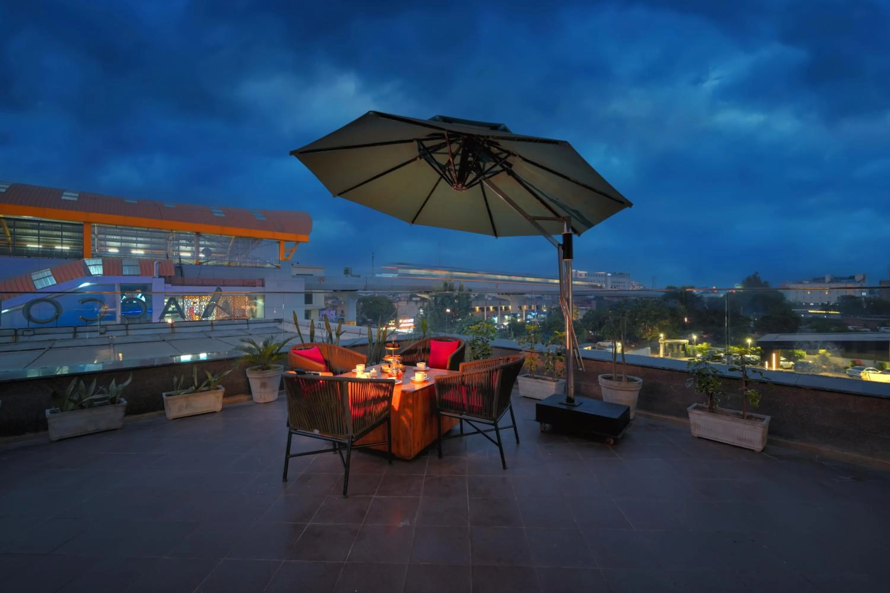 Balcony/Terrace in Grand Mercure Agra - An Accor Brand