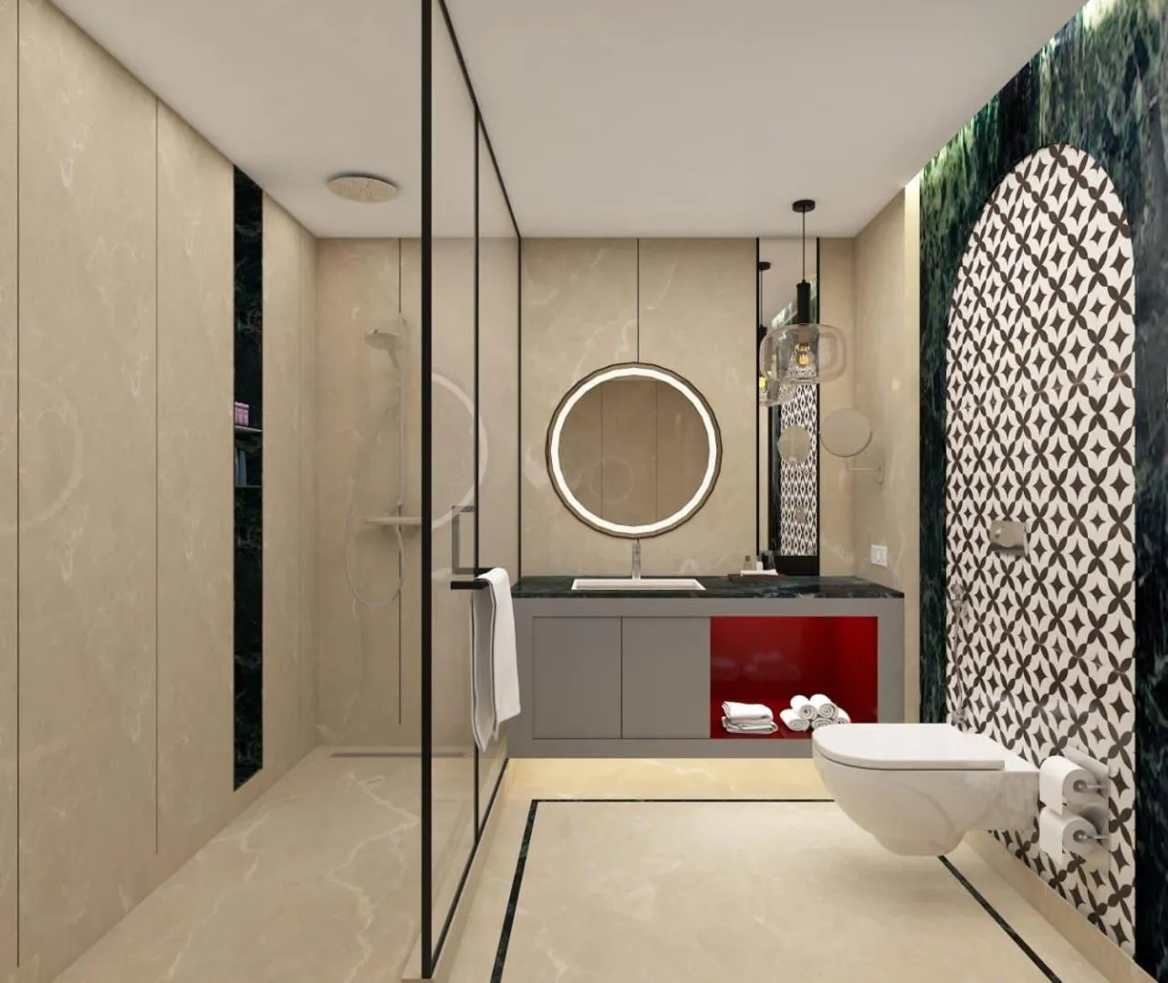 Bathroom in Grand Mercure Agra - An Accor Brand