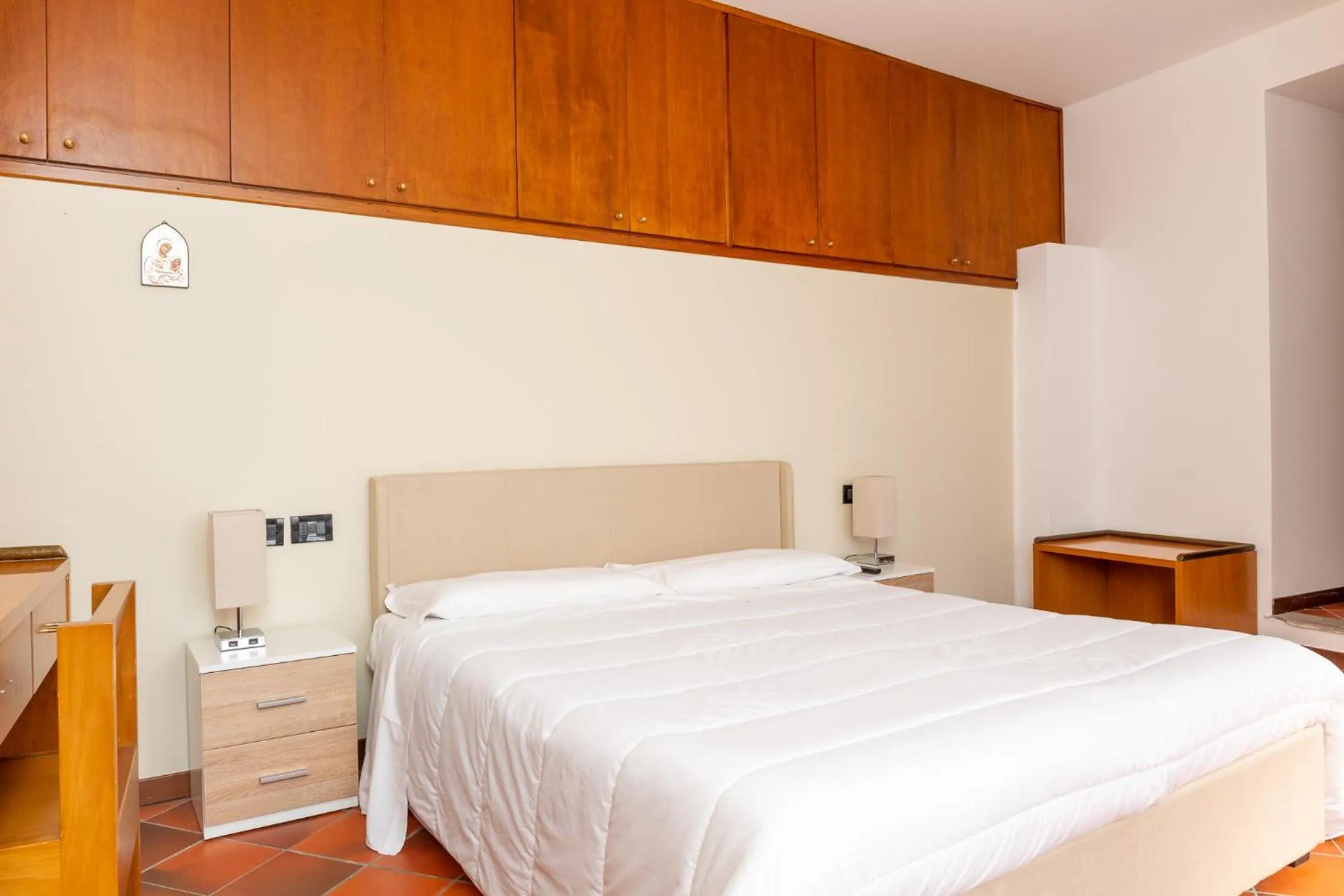 Bedroom, Bed in Albergo Sacro Monte Varese