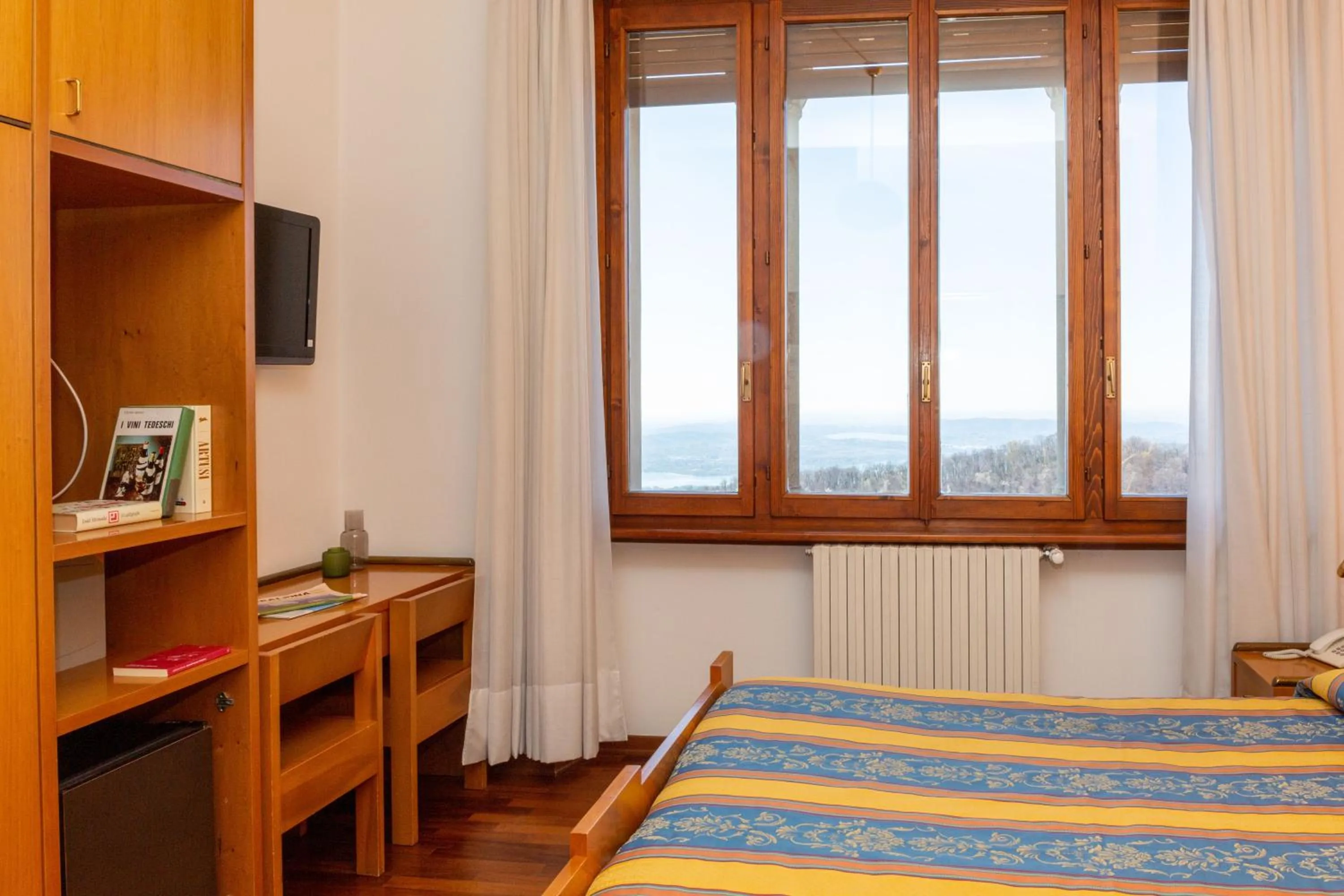 Bedroom, Bed in Albergo Sacro Monte Varese