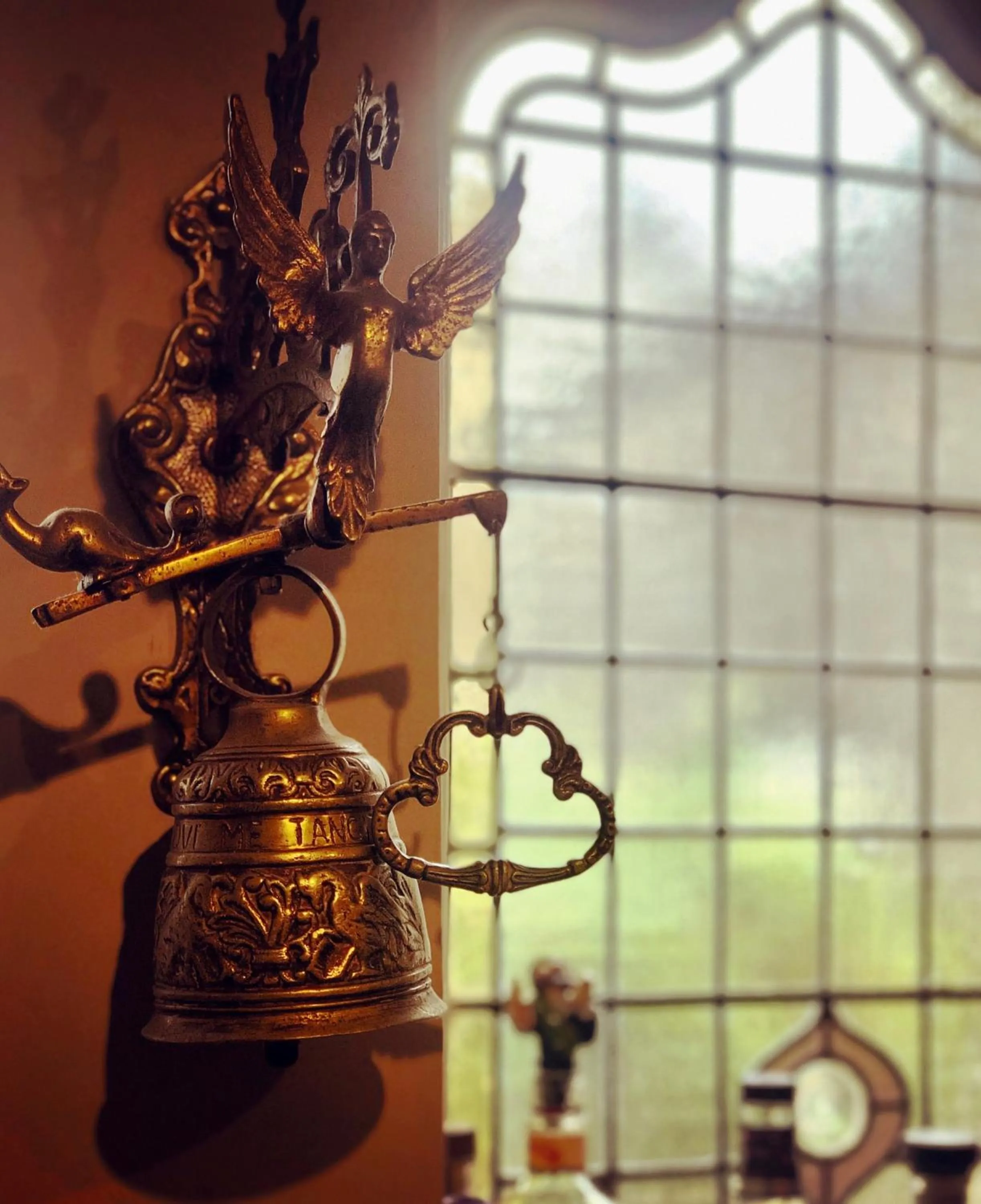 Decorative detail in The Wheatsheaf at Beetham