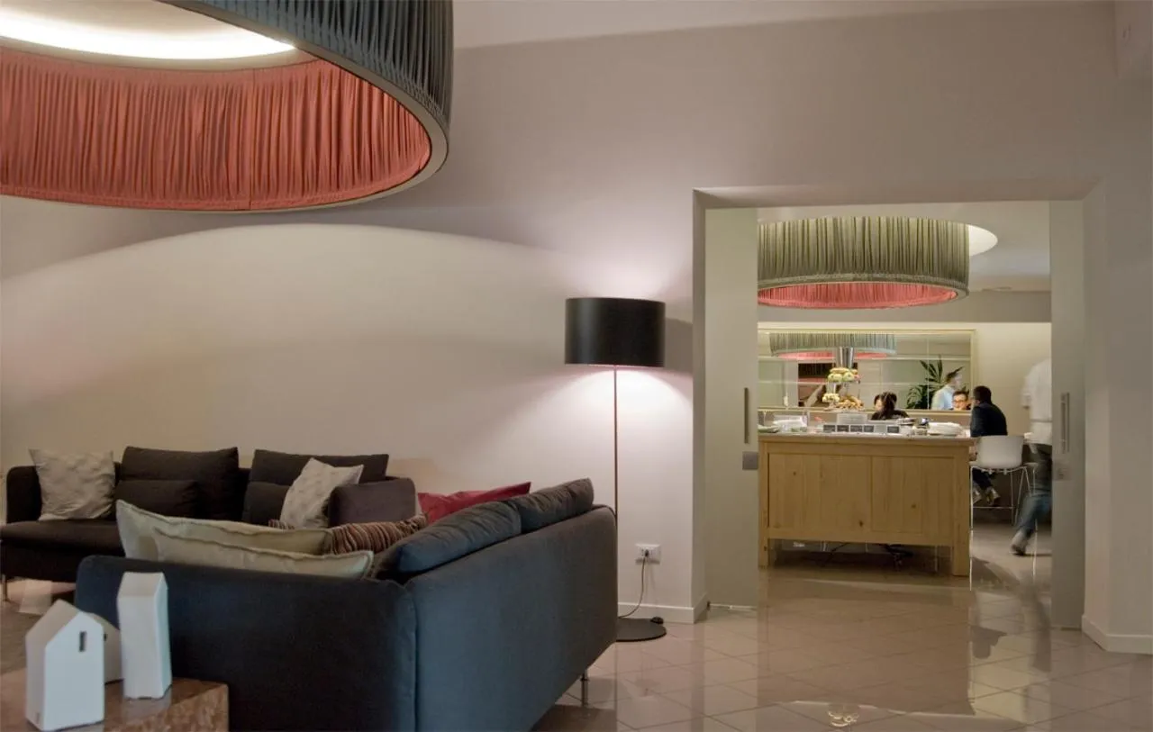 Communal lounge/ TV room in Hotel Oliva