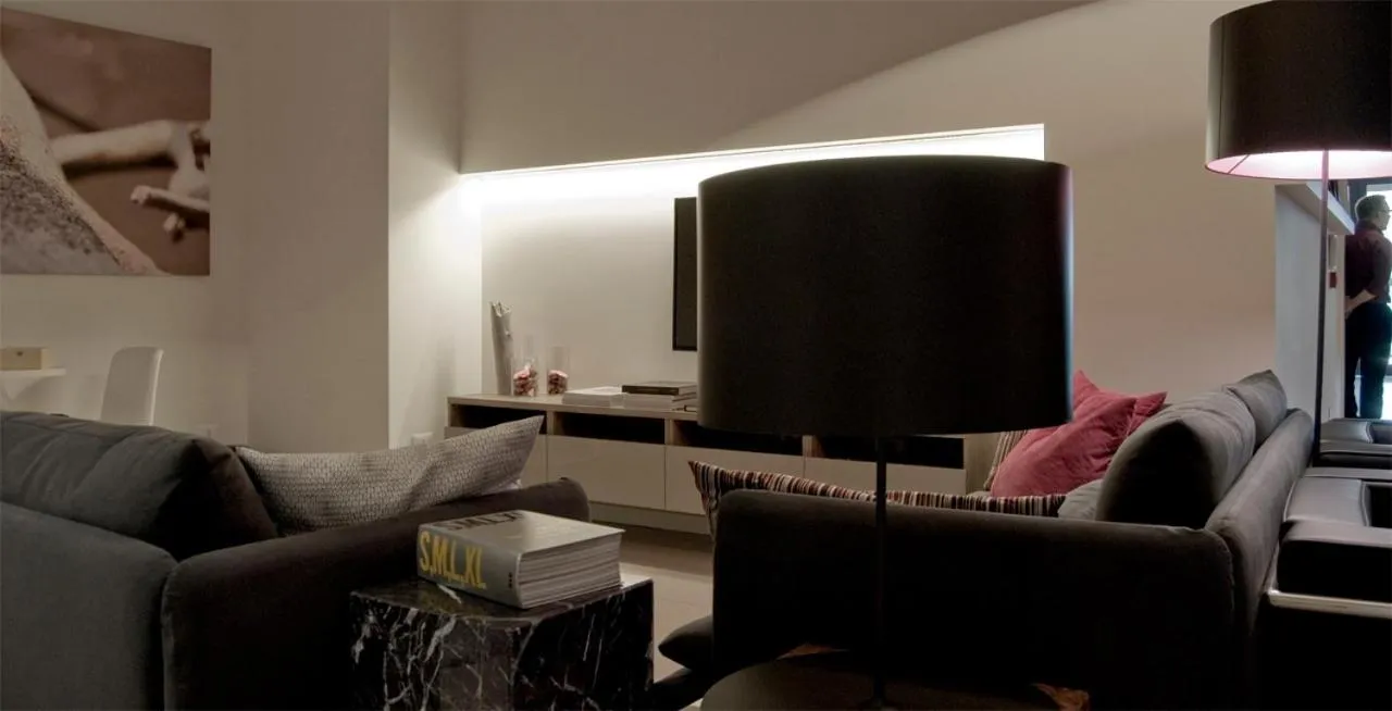 Communal lounge/ TV room in Hotel Oliva