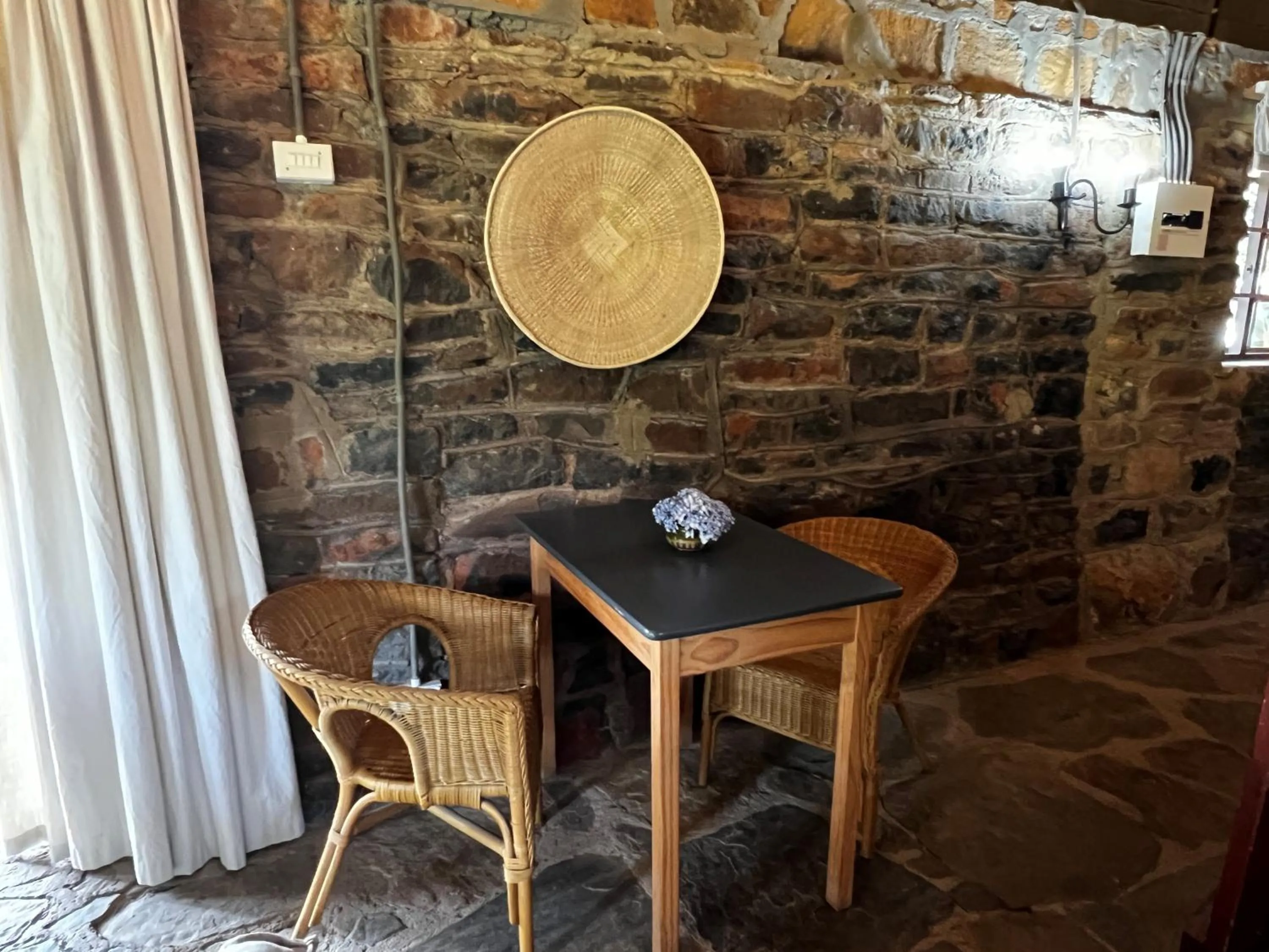 Dining area in Wyford Farm