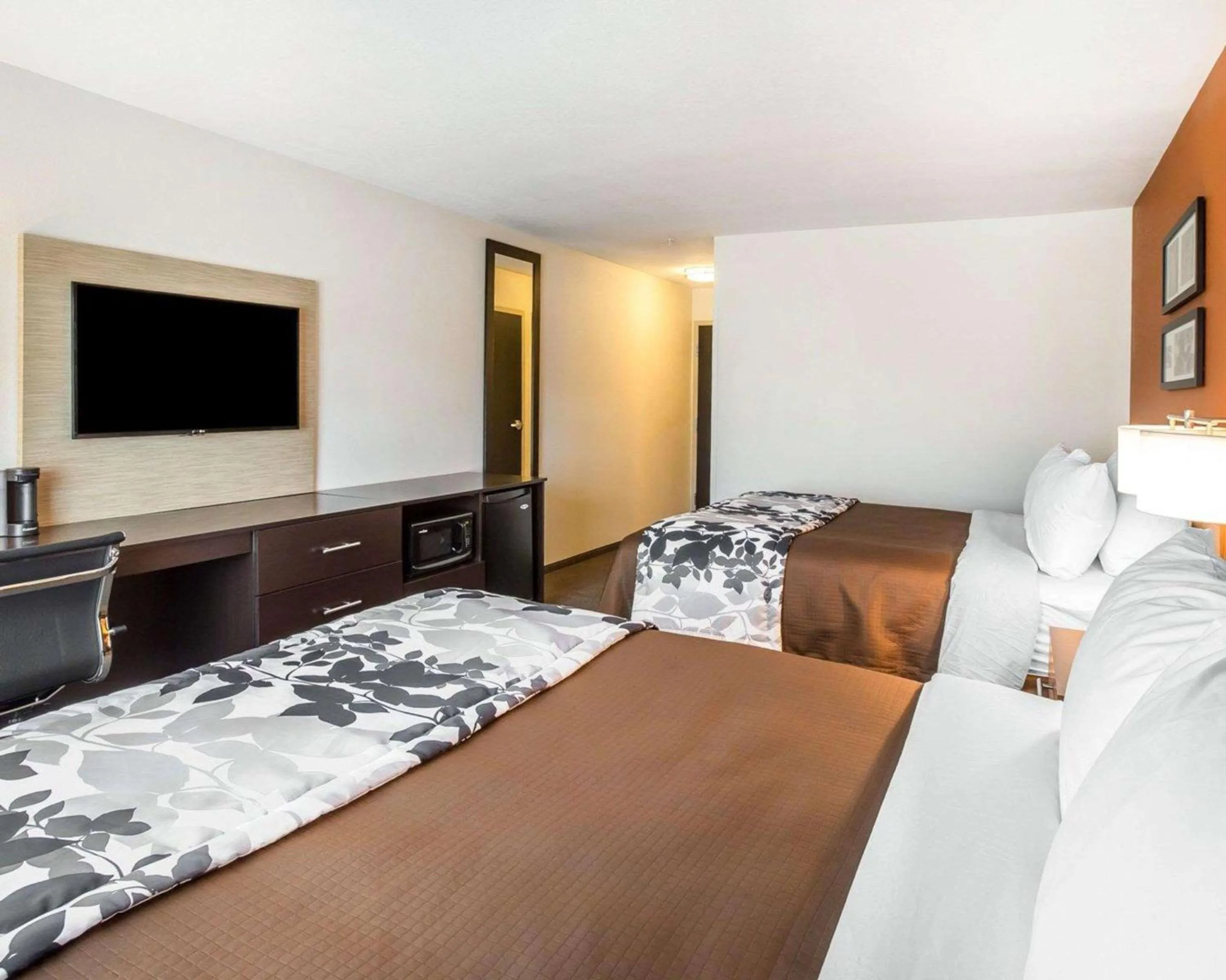 Bedroom, Bed in Sleep Inn Cartersville