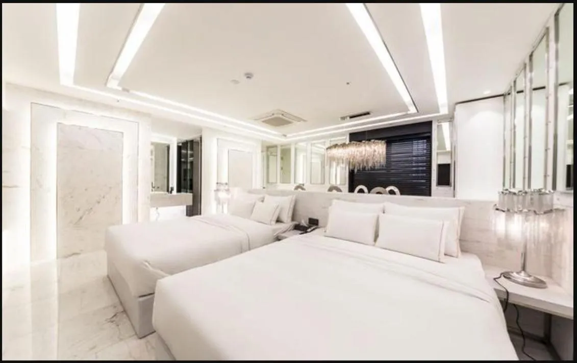 Bed in Hotel Forestar